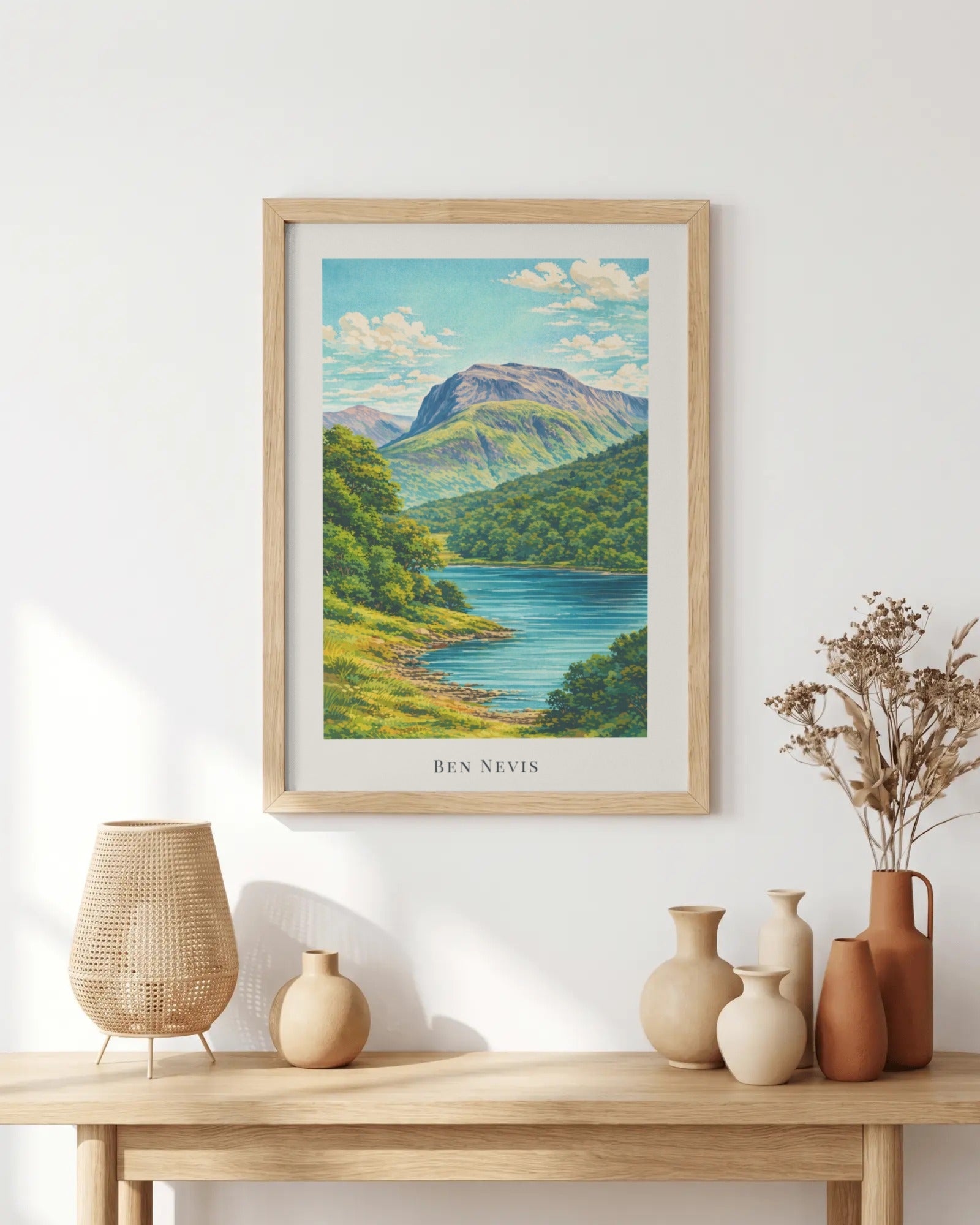 Ben Nevis landscape art print