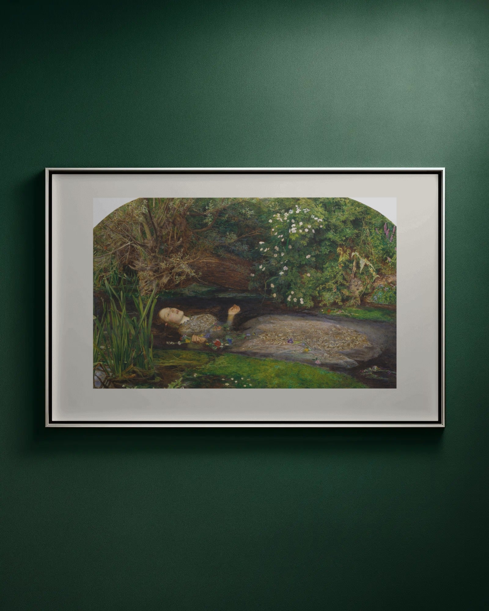 Ophelia Art Print by John Everett Millais - hero image for the Pre-Raphaelite & Symbolist collection
