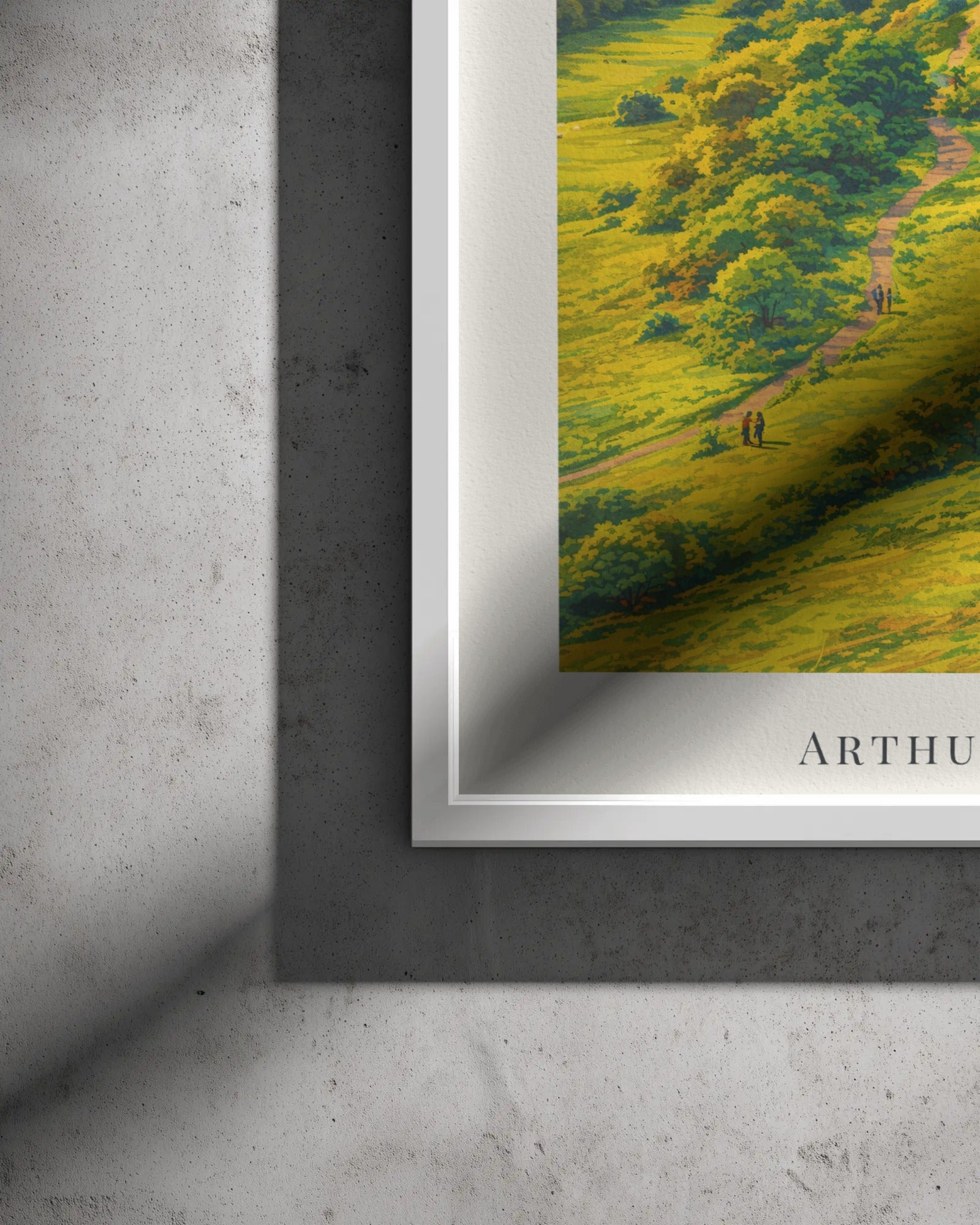 Arthur's Seat Art Print, framed wall art (view 3)
