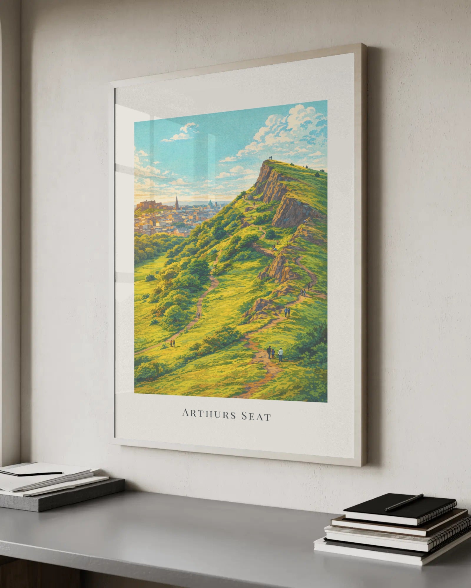 Arthur's Seat Art Print, framed wall art (view 6)