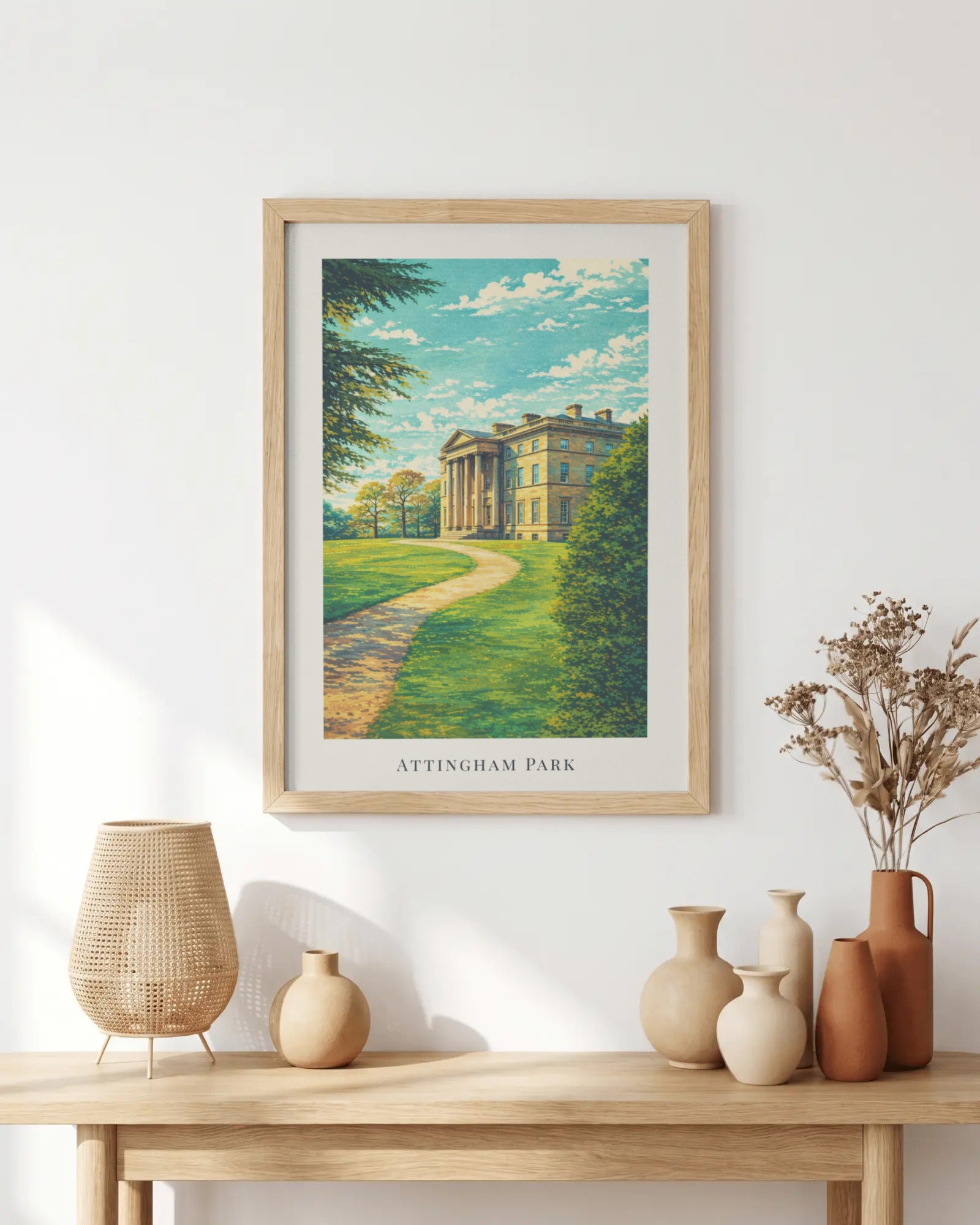 Attingham Park Art Print