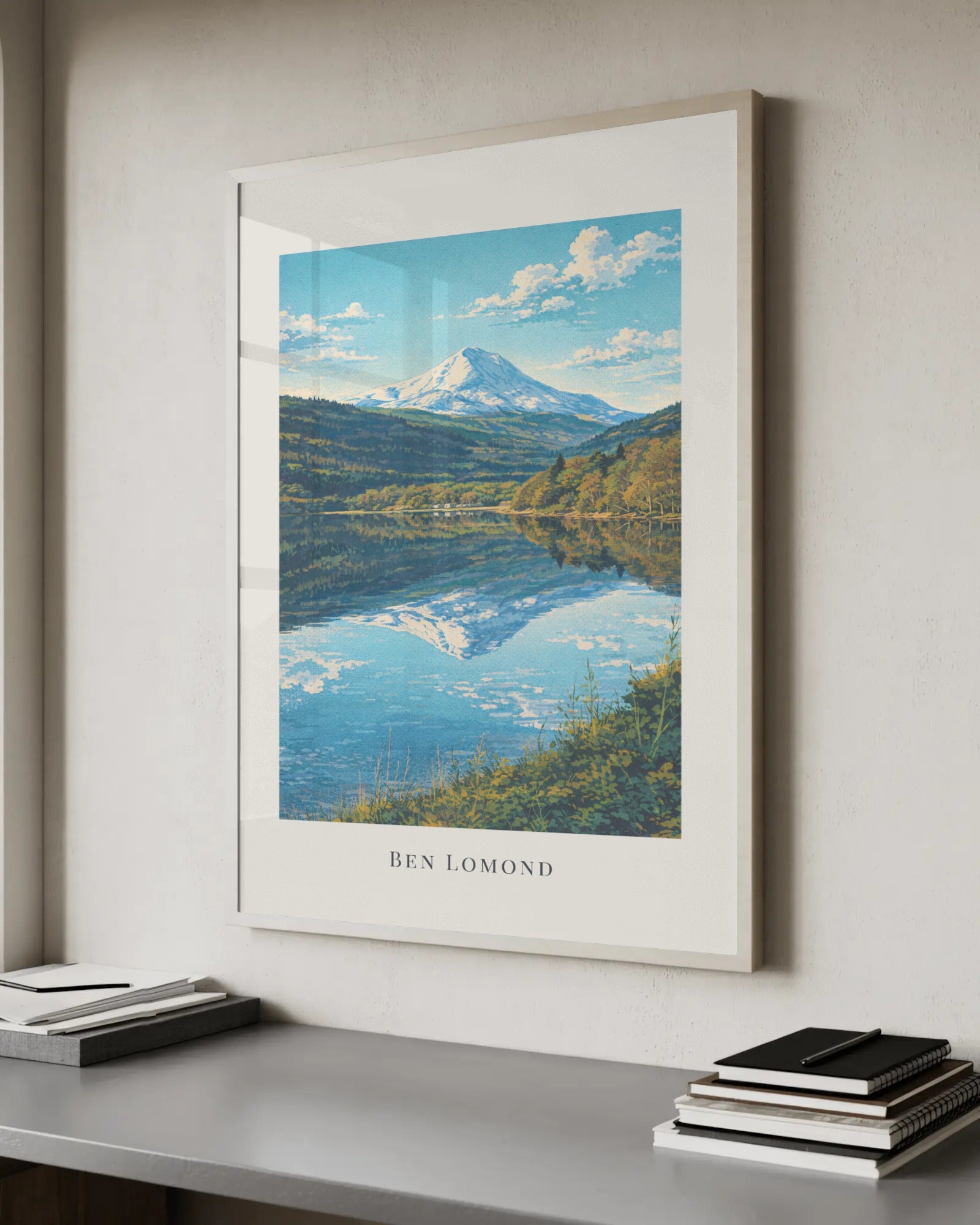Ben Lomond Art Print, framed wall art (view 6)