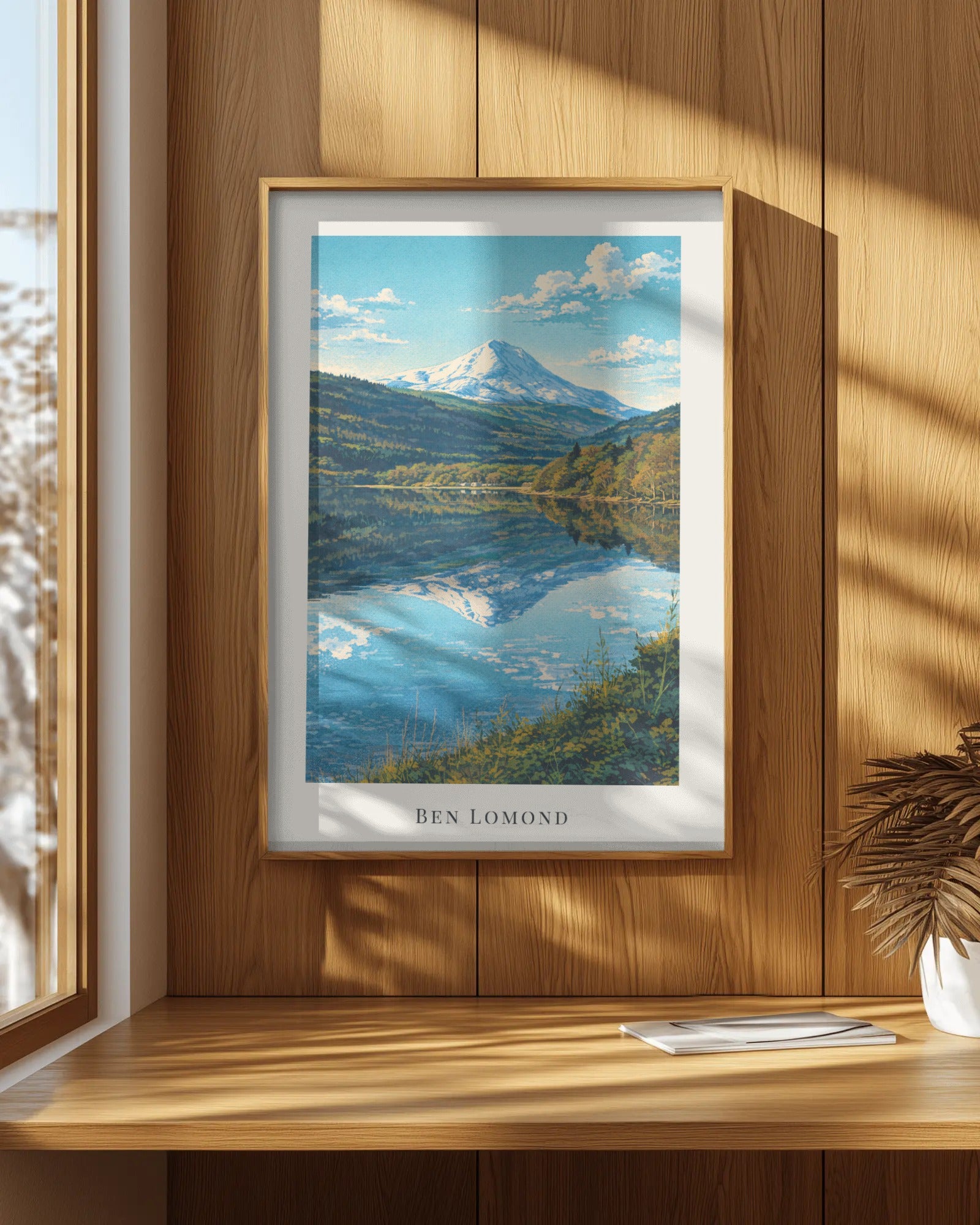 Ben Lomond Art Print, framed wall art (view 7)