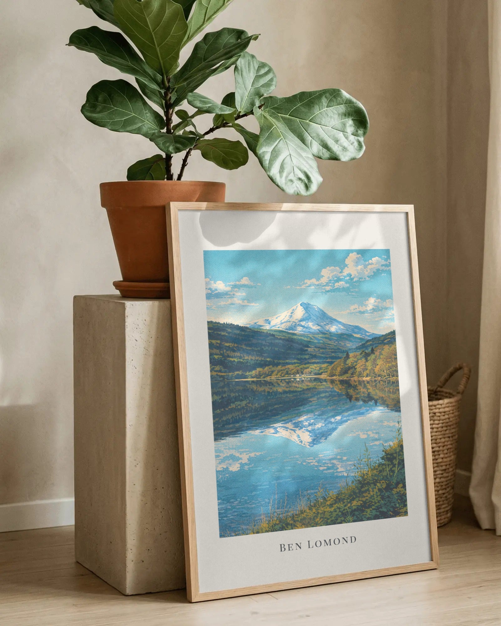 Ben Lomond Art Print, framed wall art (view 8)
