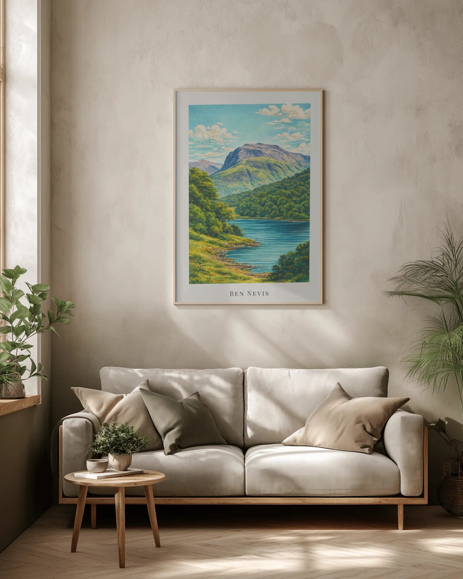 Ben Nevis Art Print, framed wall art (view 2)
