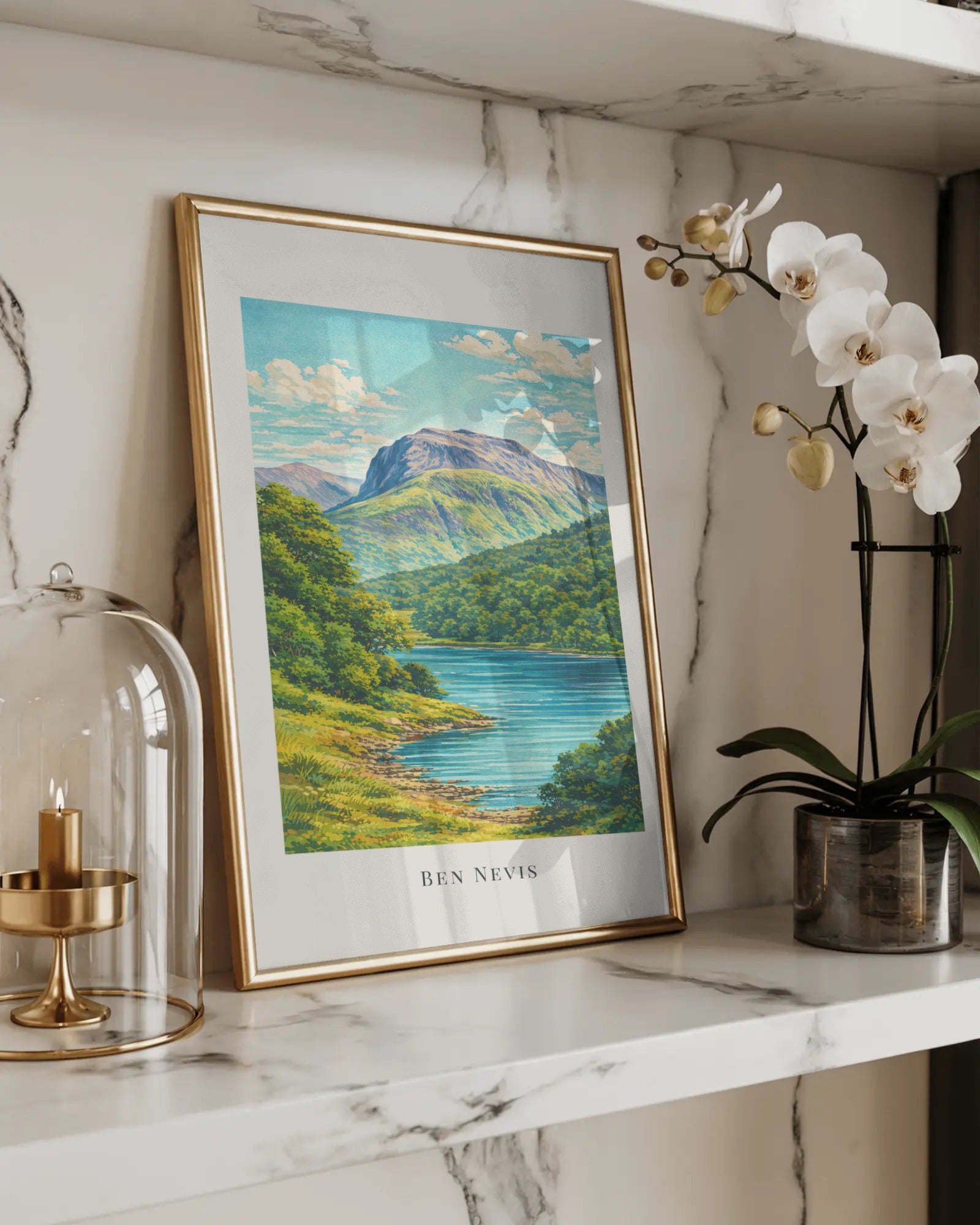 Ben Nevis Art Print, framed wall art (view 5)