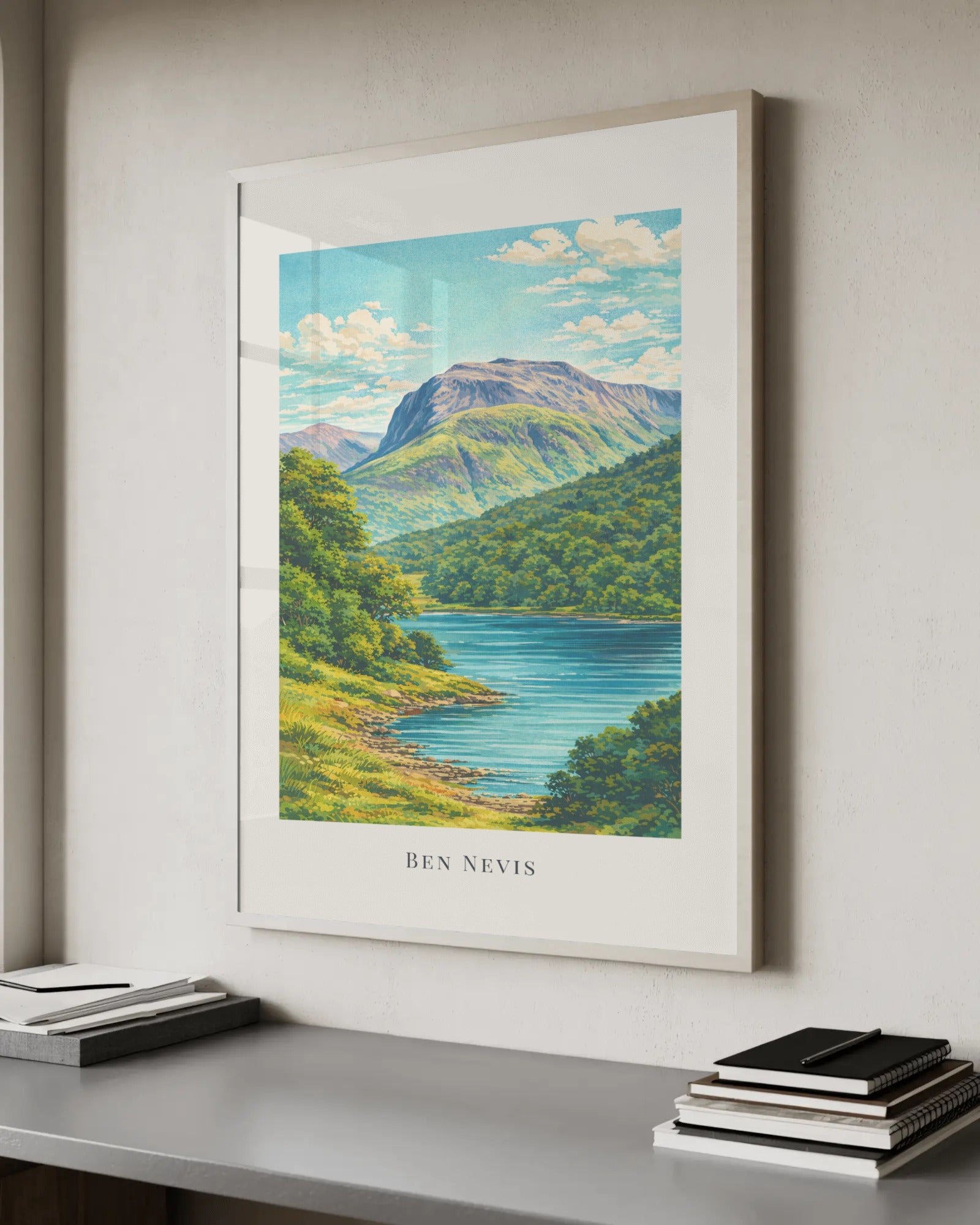 Ben Nevis Art Print, framed wall art (view 6)