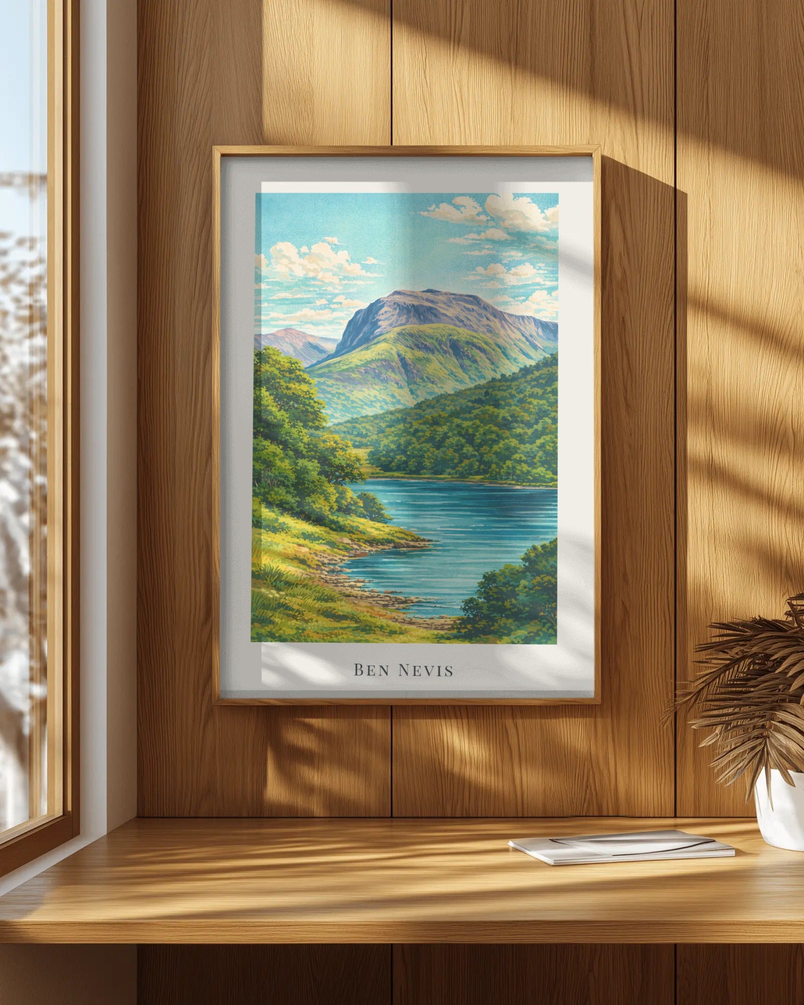 Ben Nevis Art Print, framed wall art (view 7)