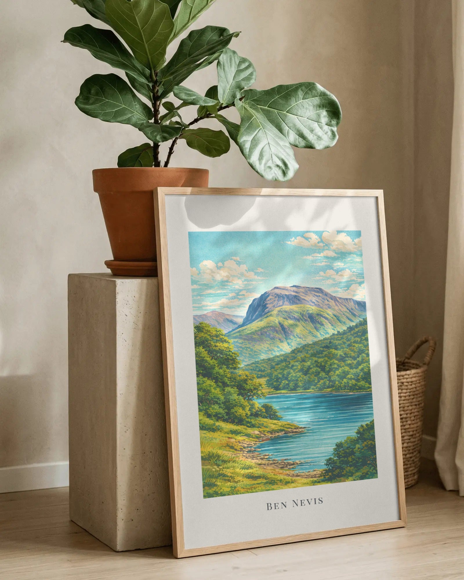 Ben Nevis Art Print, framed wall art (view 8)