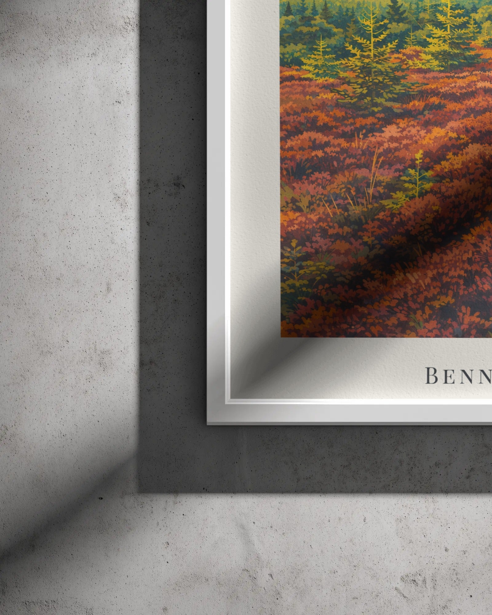 Bennachie Art Print, framed wall art (view 3)