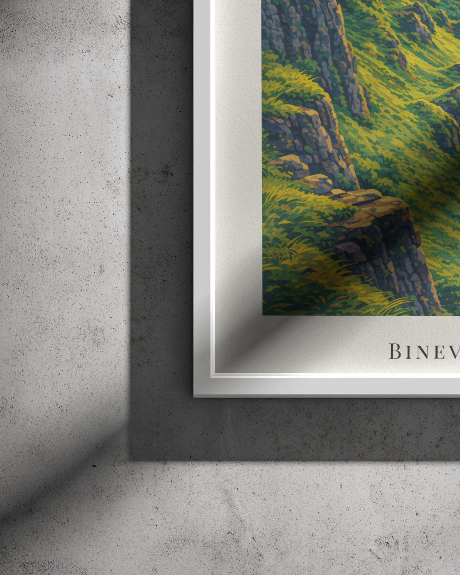 Binevenagh Art Print, framed wall art (view 3)