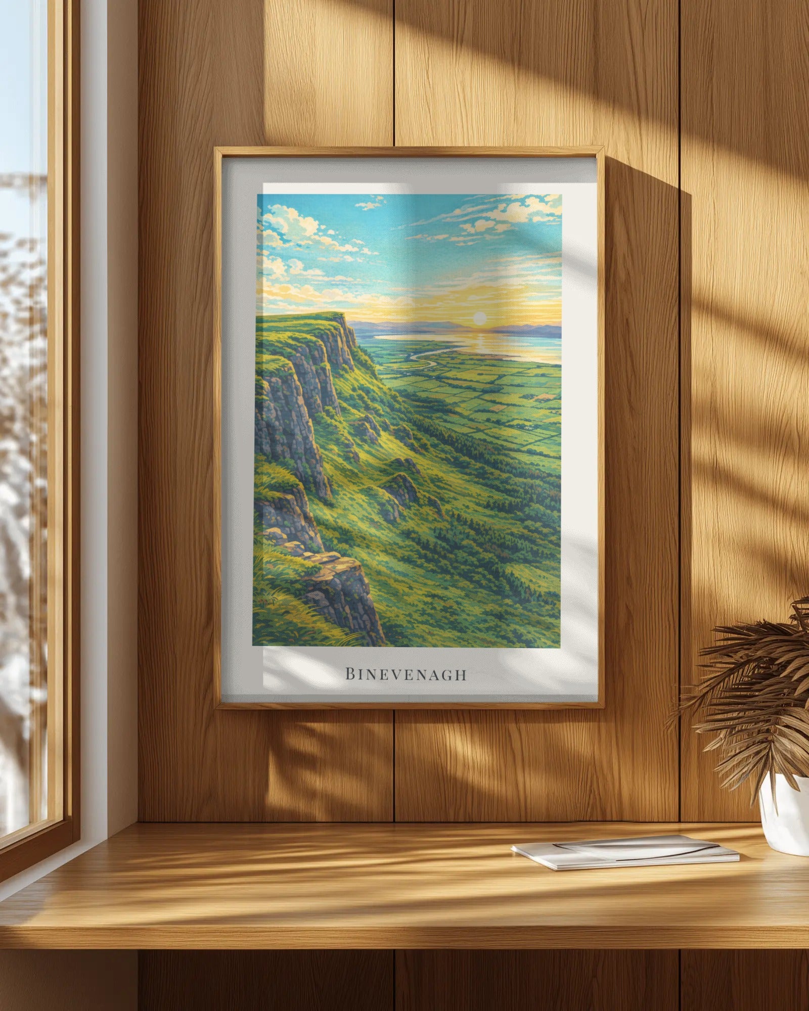 Binevenagh Art Print, framed wall art (view 7)