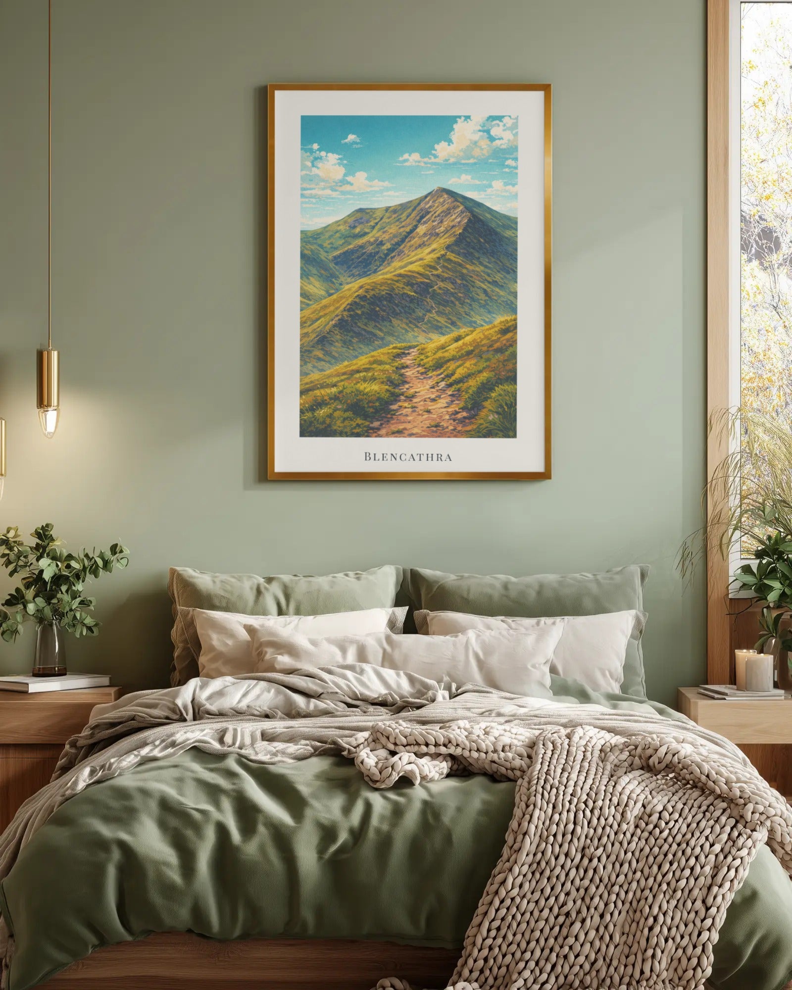 Blencathra Art Print, framed wall art (view 4)
