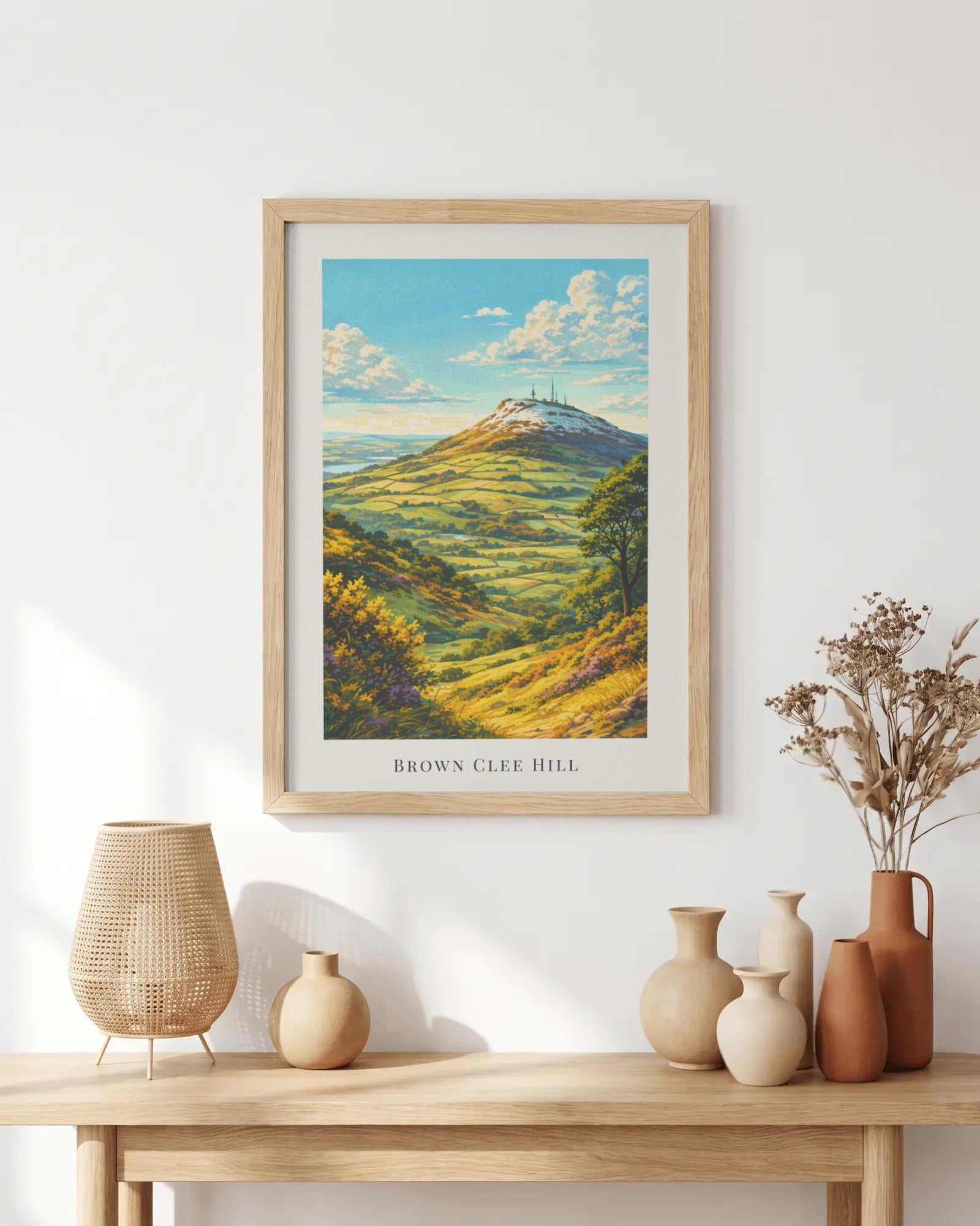 Brown Clee Hill Art Print