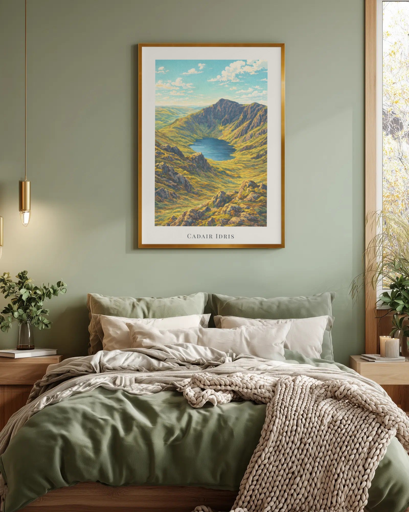 Cadair Idris Art Print, framed wall art (view 4)