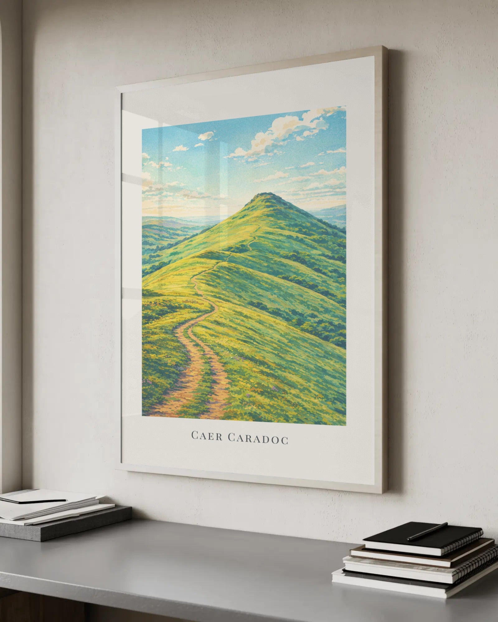 Caer Caradoc Art Print, framed wall art (view 6)