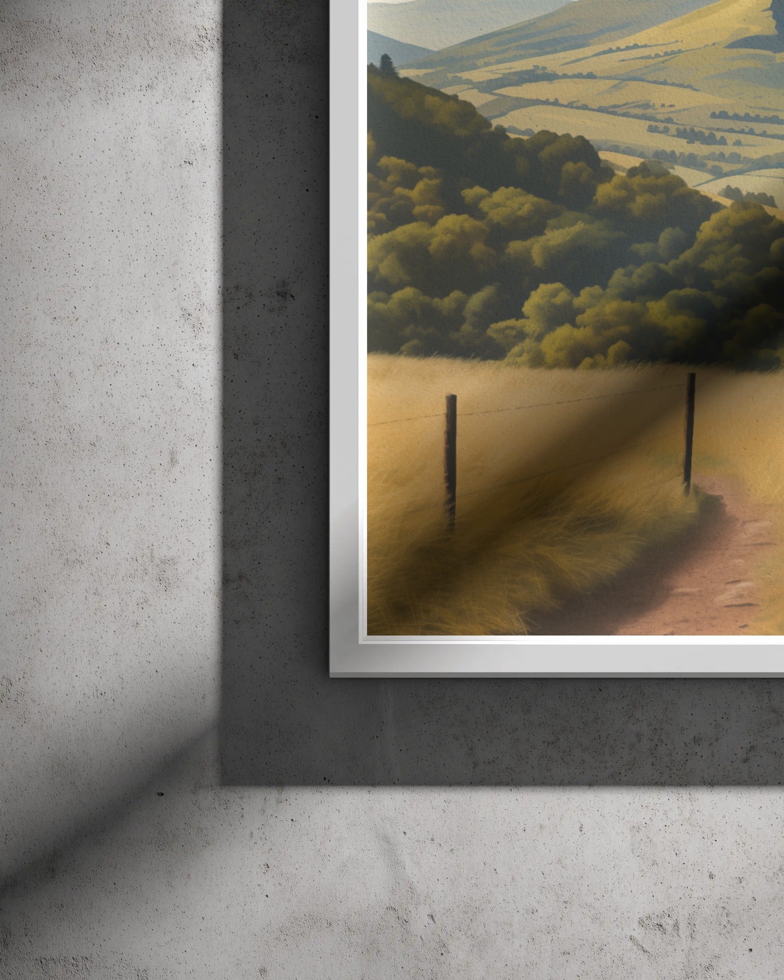 Caer Caradoc and The Lawley Art Print, framed wall art (view 3)
