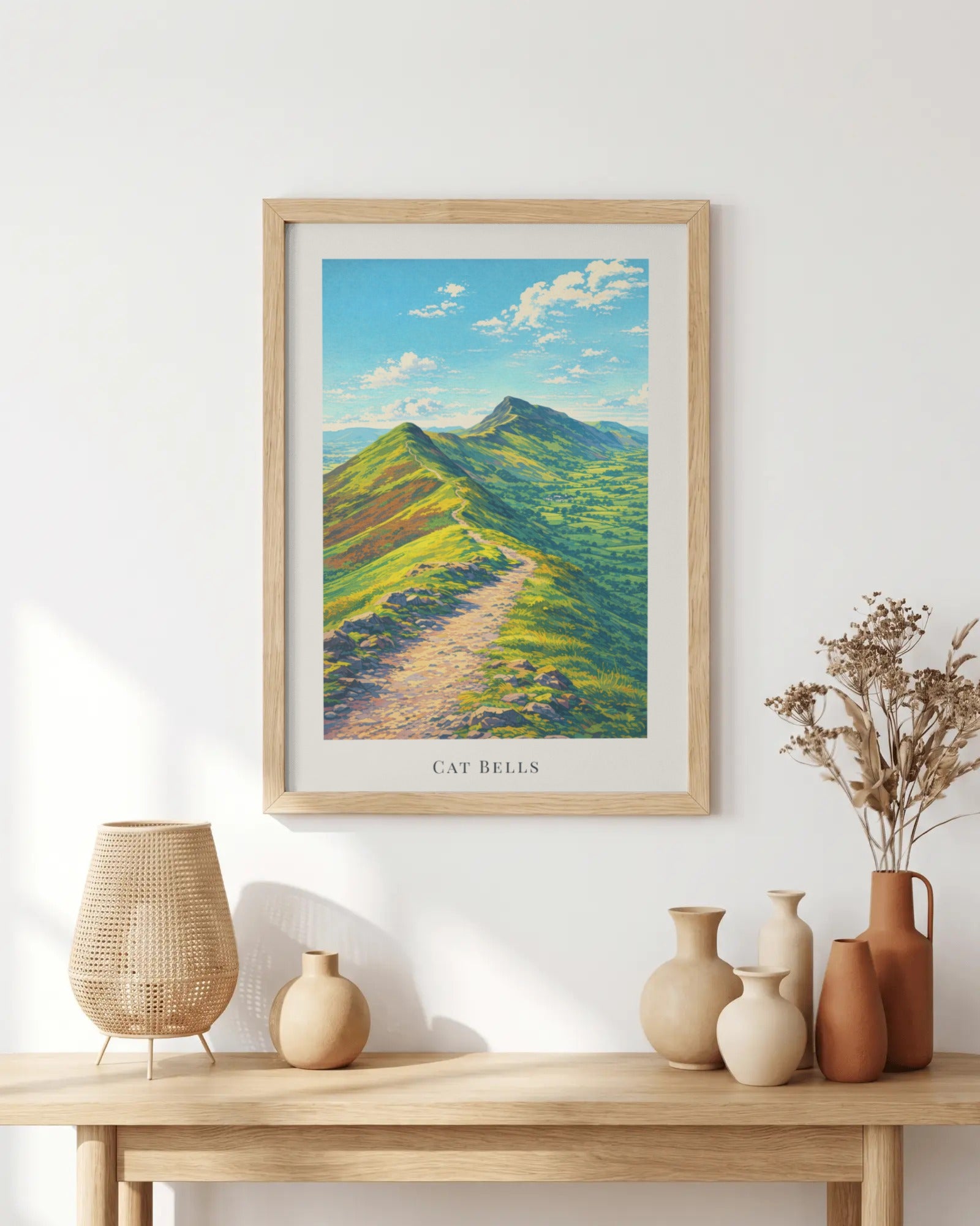 Cat Bells Art Print