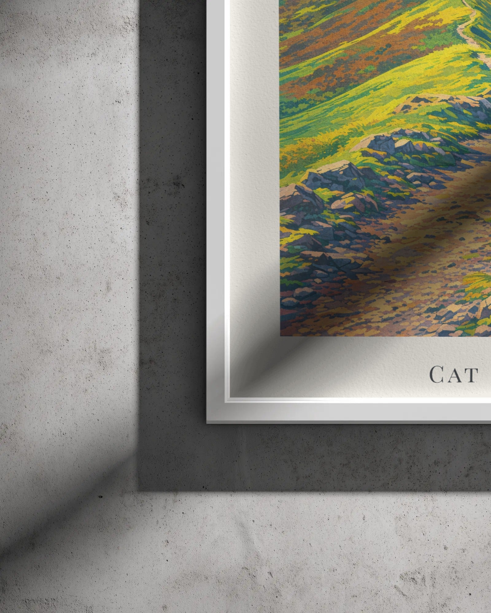 Cat Bells Art Print, framed wall art (view 3)