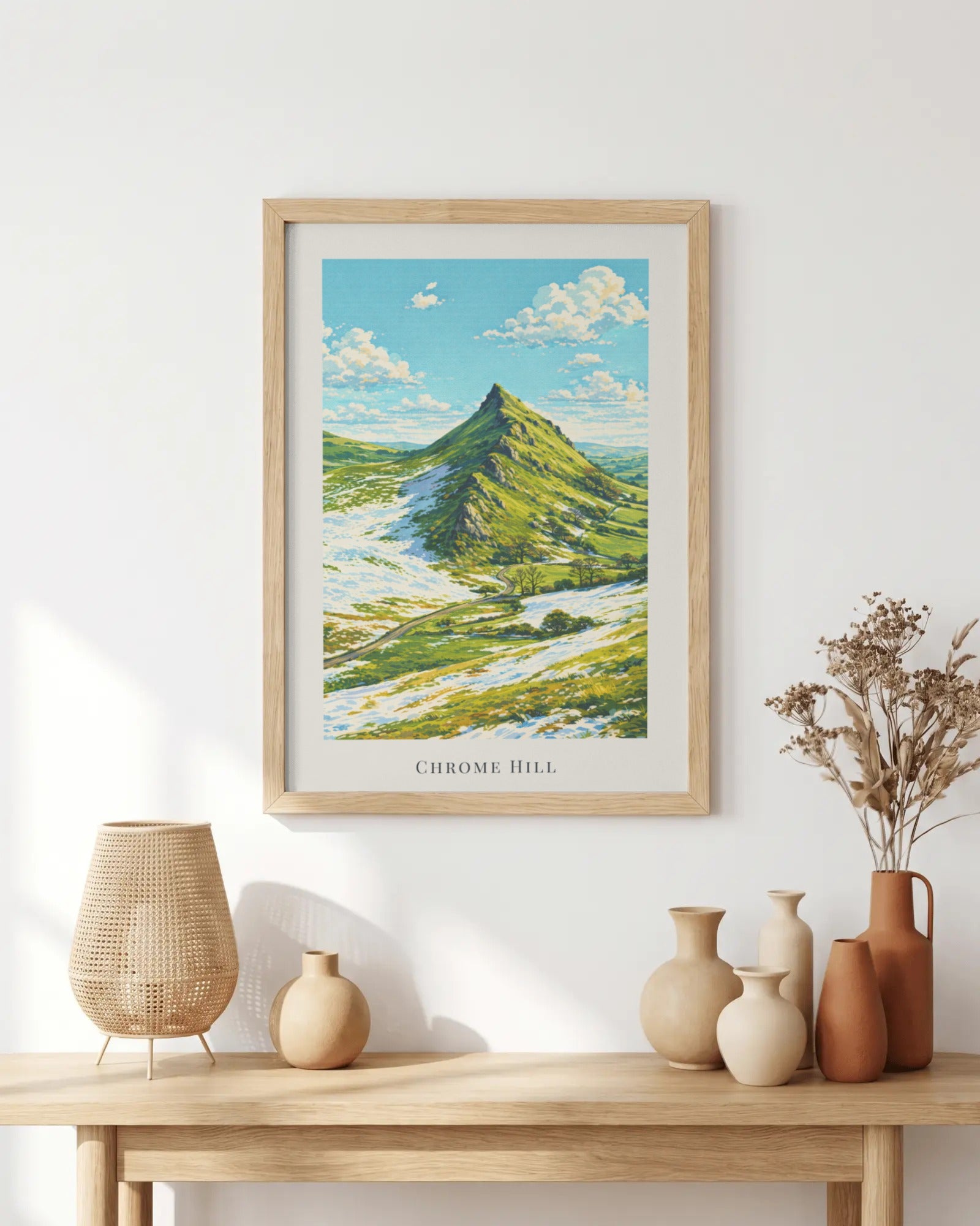 Chrome Hill Art Print