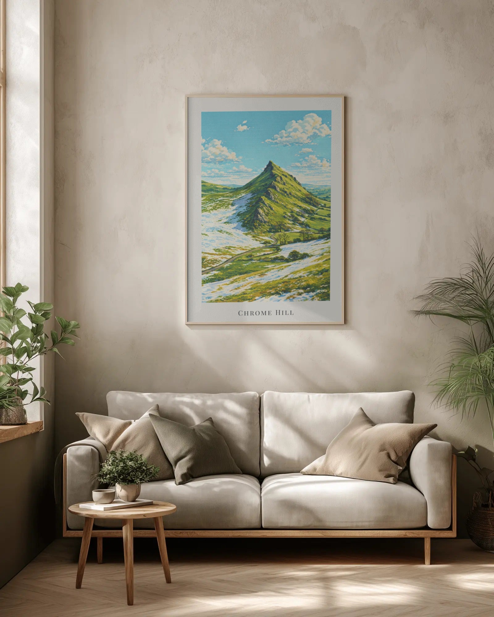 Chrome Hill Art Print, framed wall art (view 2)