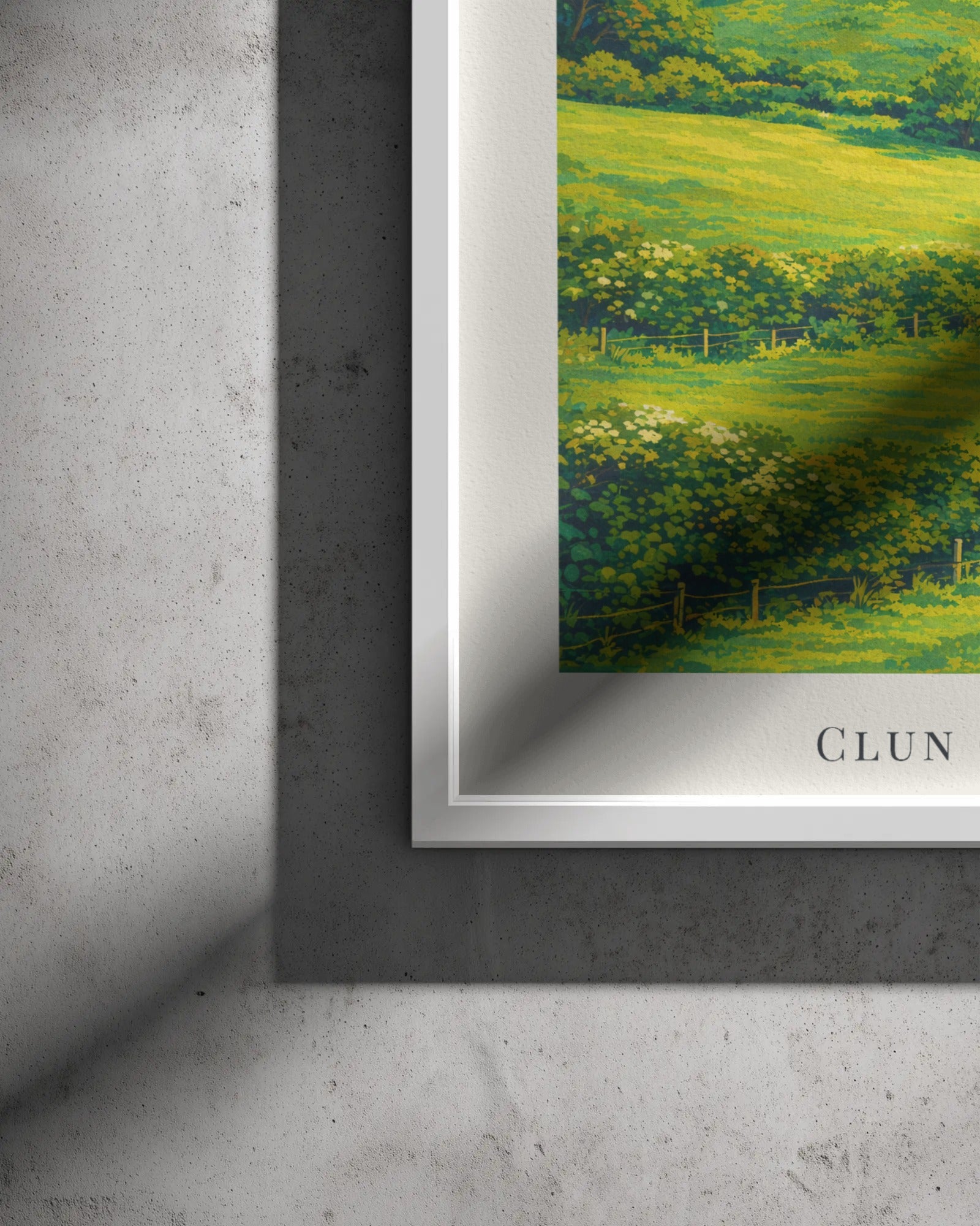 Clun Castle Art Print, framed wall art (view 3)