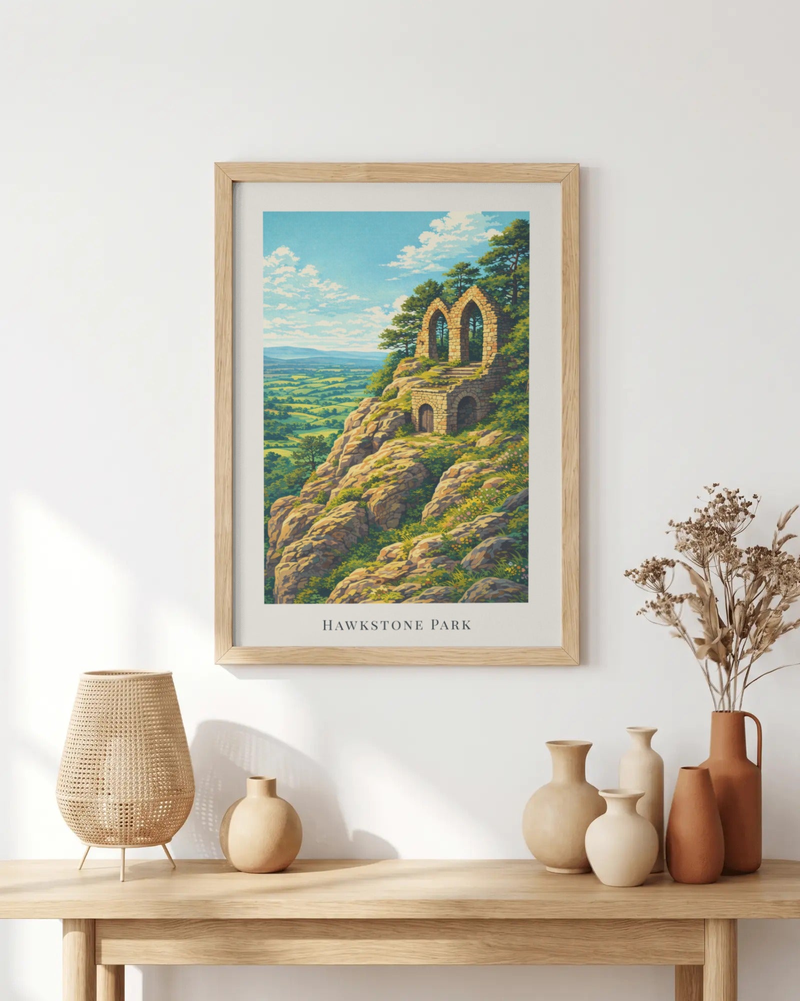 Hawkstone Park Art Print