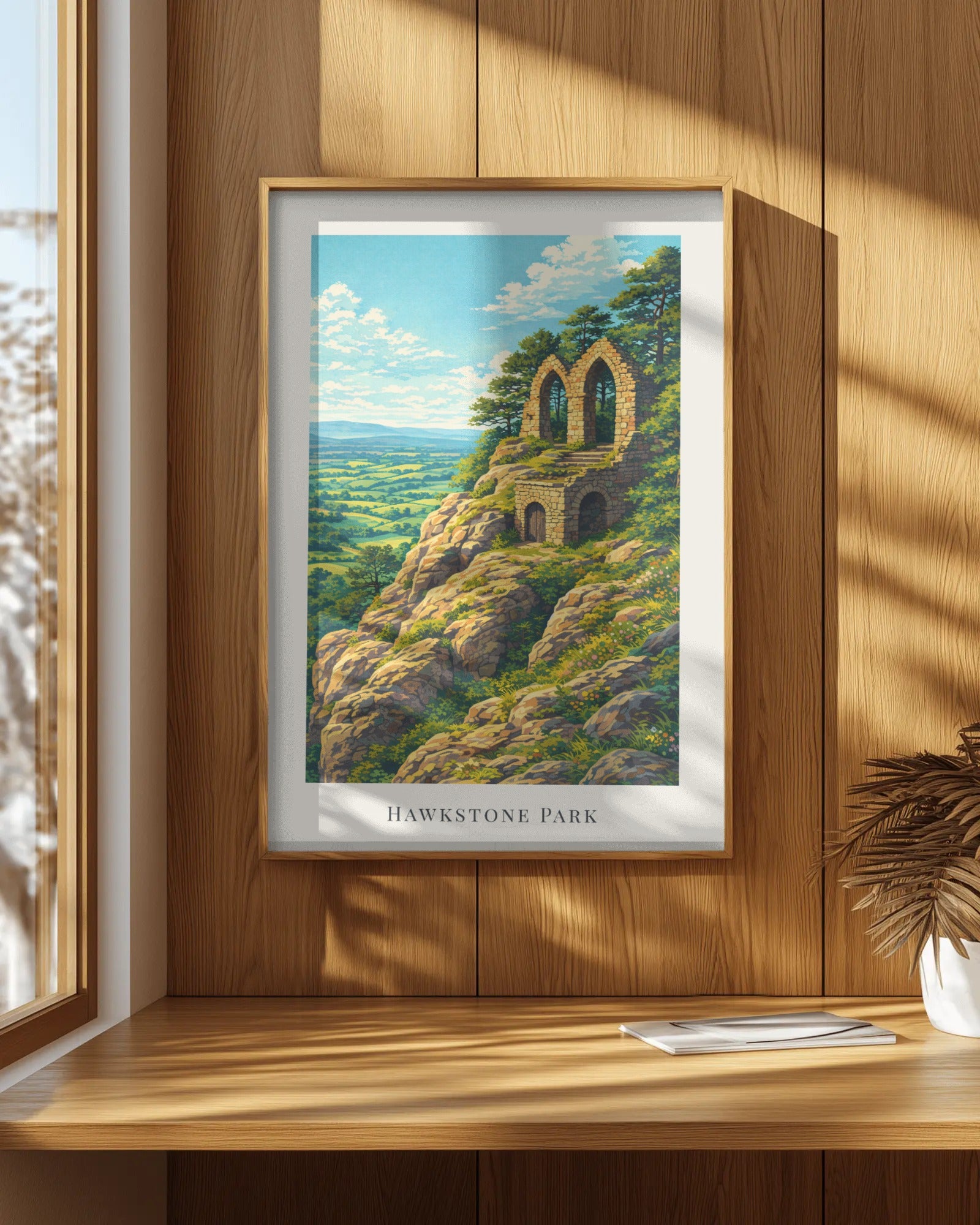 Hawkstone Park Art Print, framed wall art (view 7)