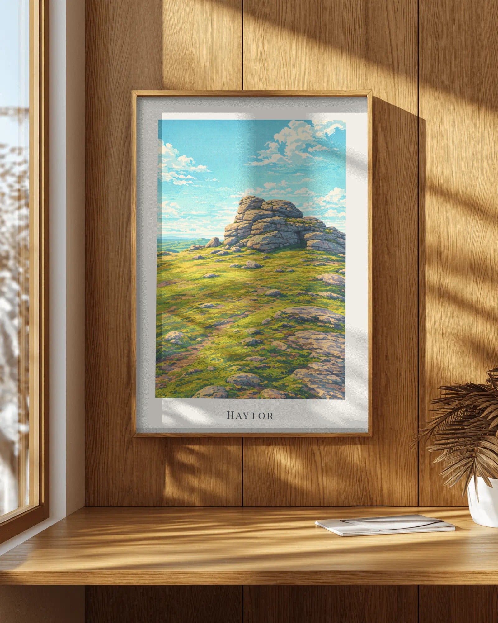Haytor Art Print, framed wall art (view 7)
