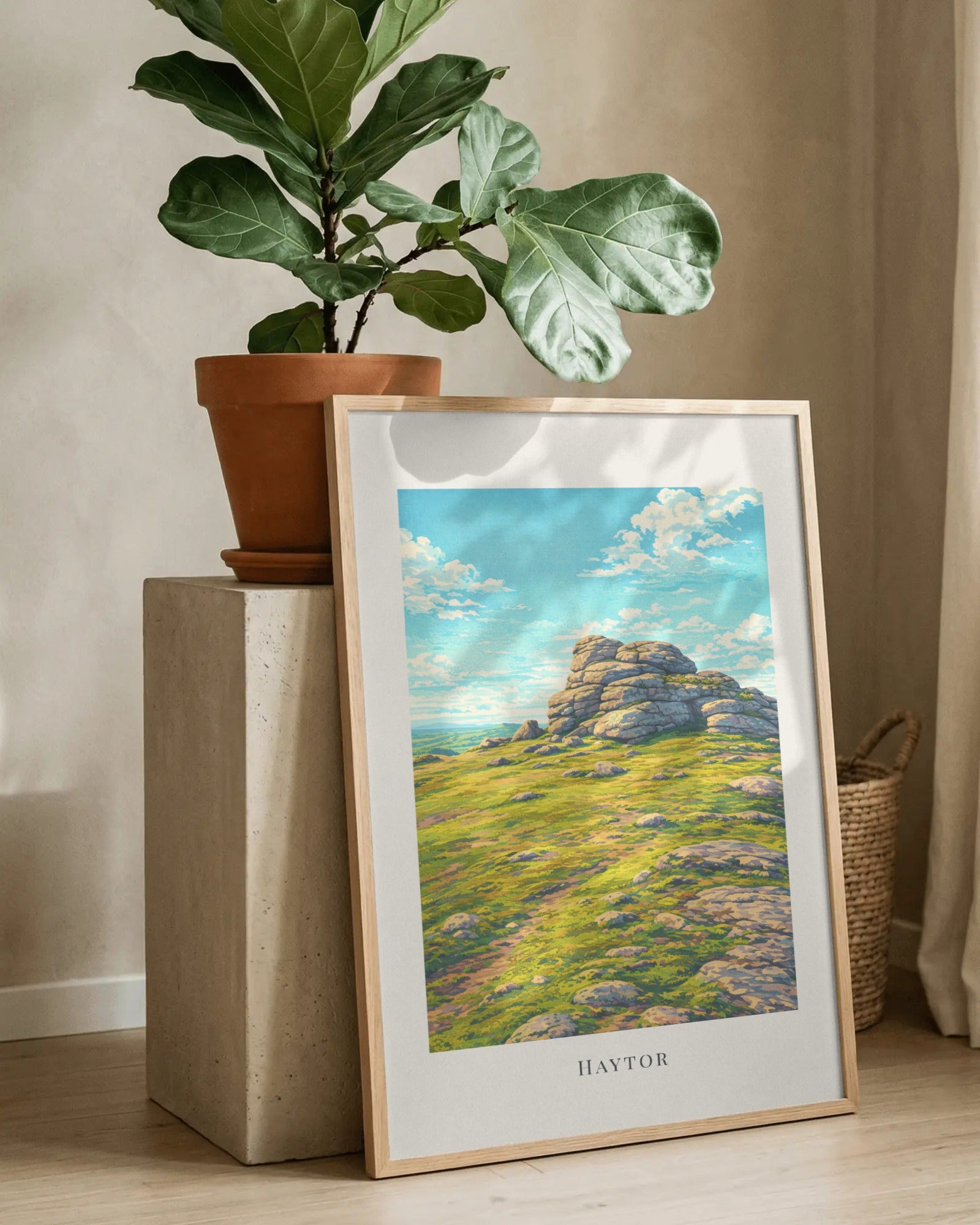 Haytor Art Print, framed wall art (view 8)