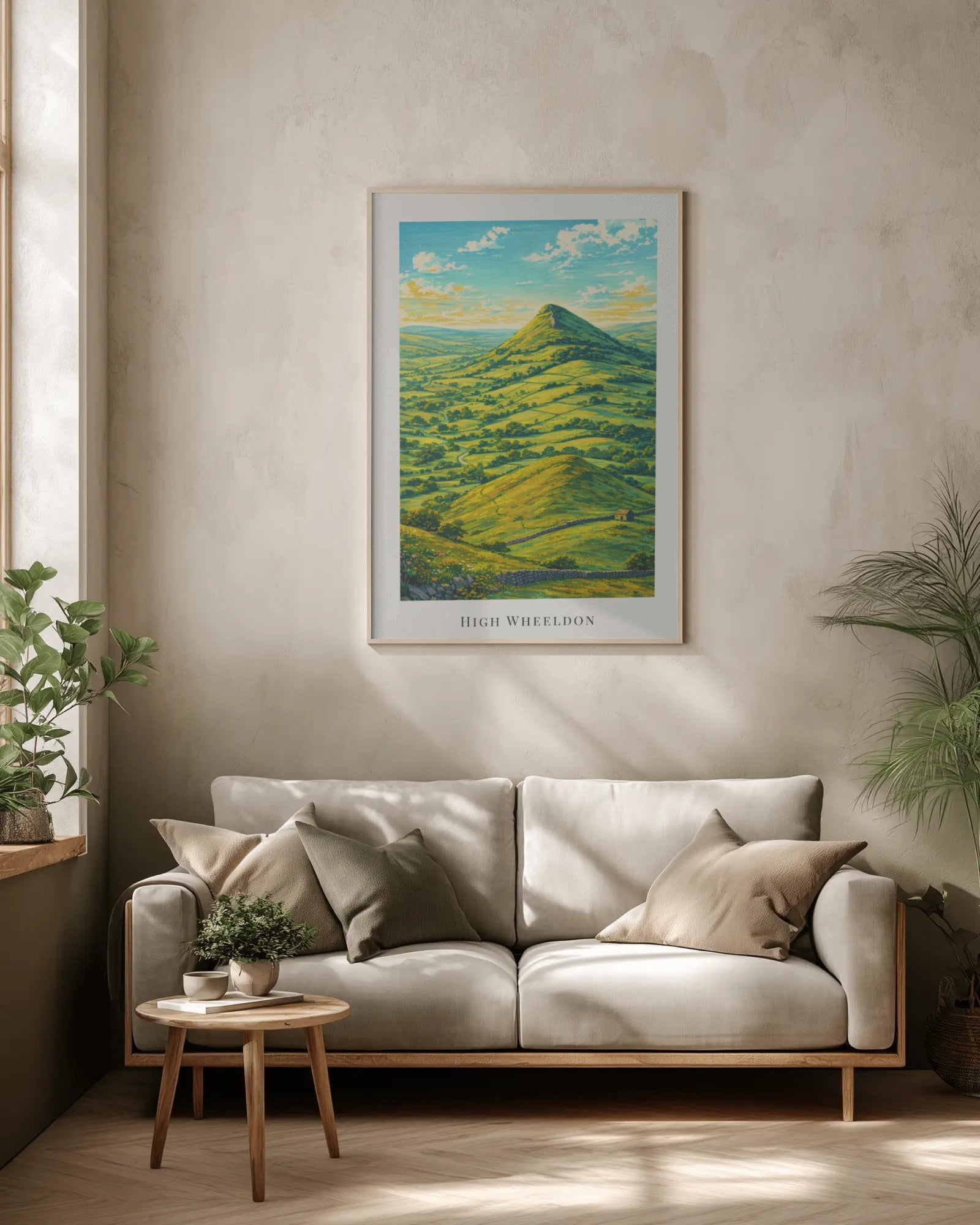 High Wheeldon Art Print, framed wall art (view 2)