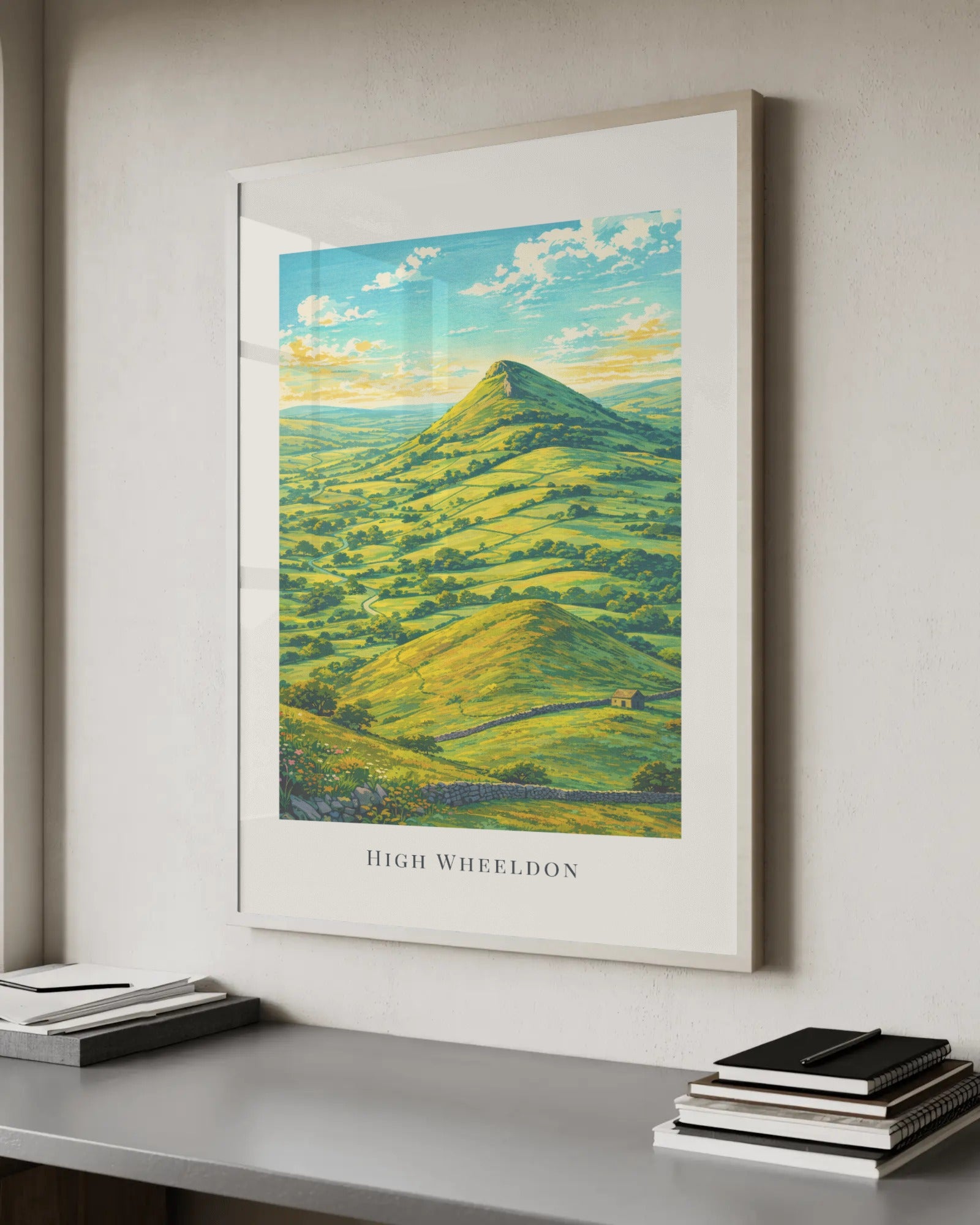 High Wheeldon Art Print, framed wall art (view 6)