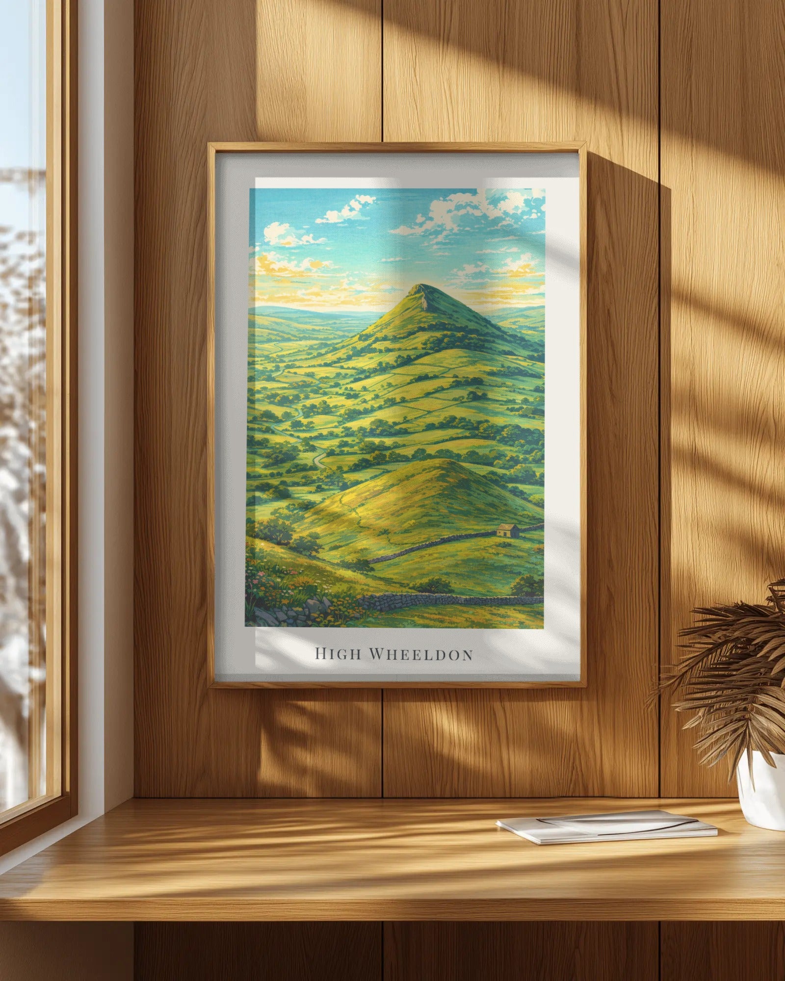 High Wheeldon Art Print, framed wall art (view 7)