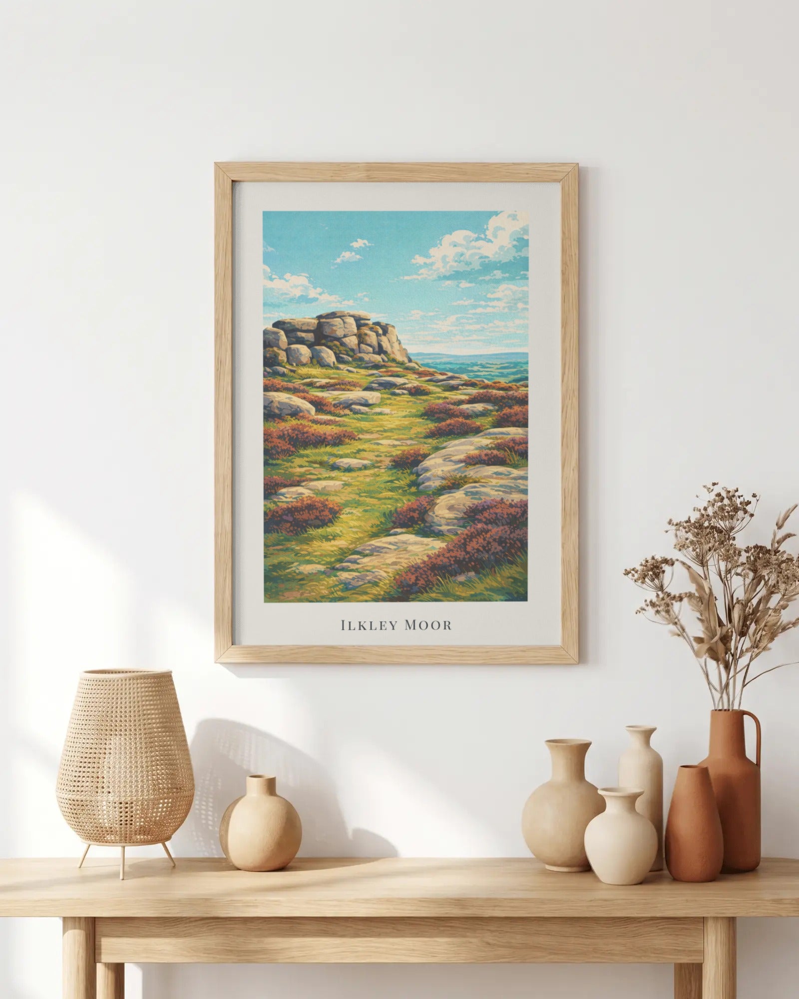 Ilkley Moor Art Print