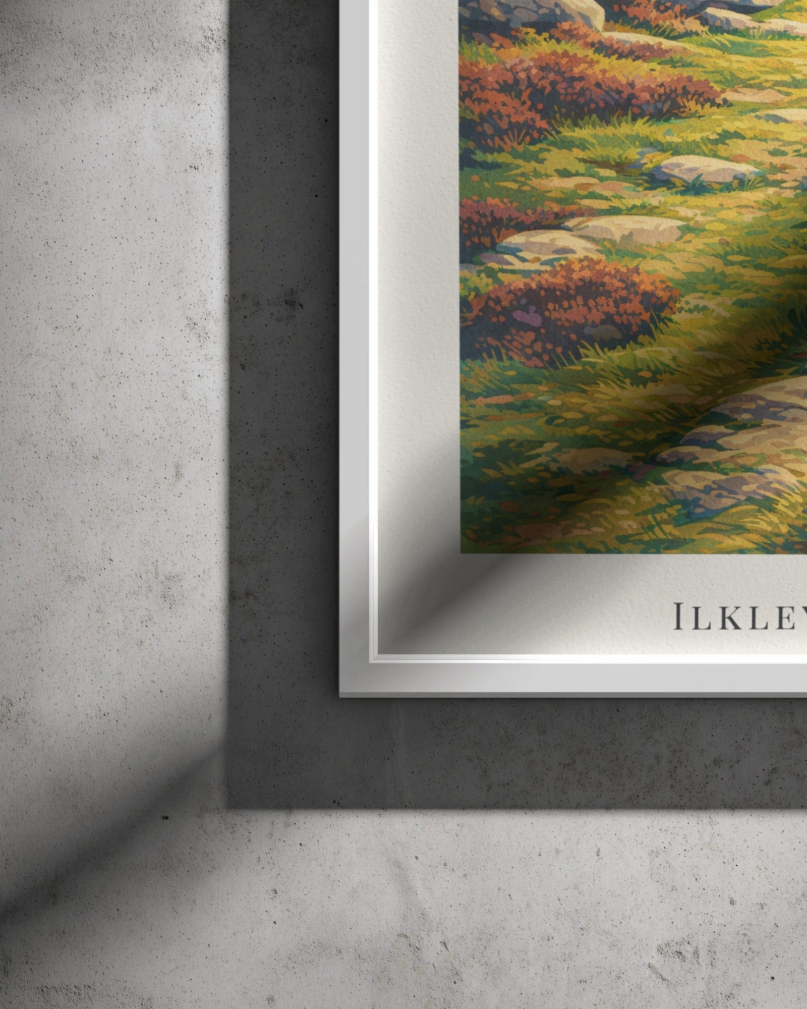 Ilkley Moor Art Print, framed wall art (view 3)