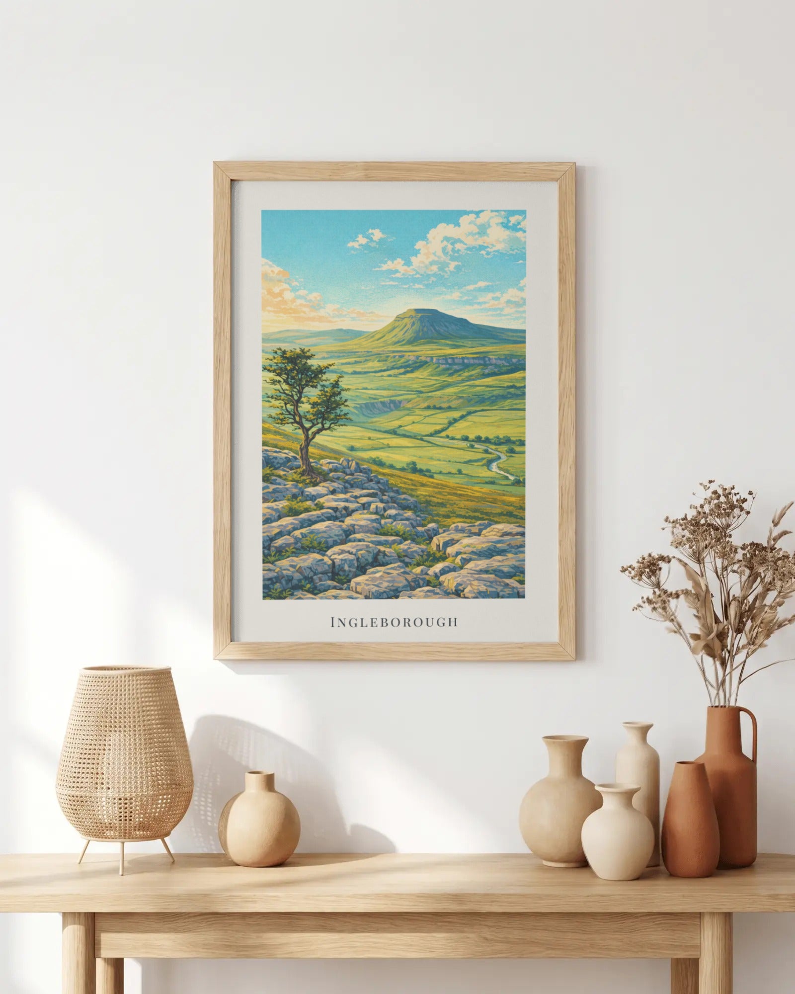 Ingleborough Art Print
