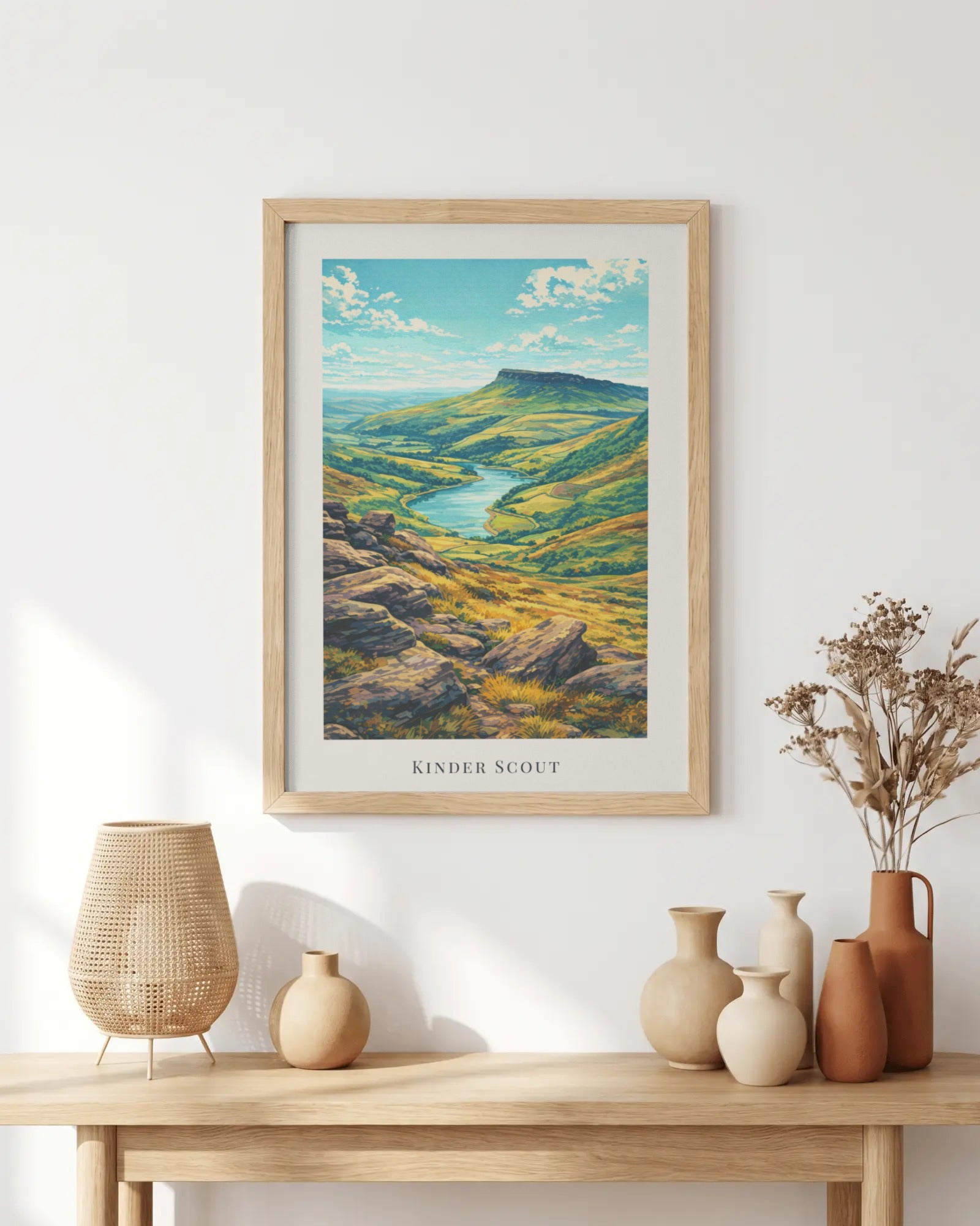 Kinder Scout Art Print