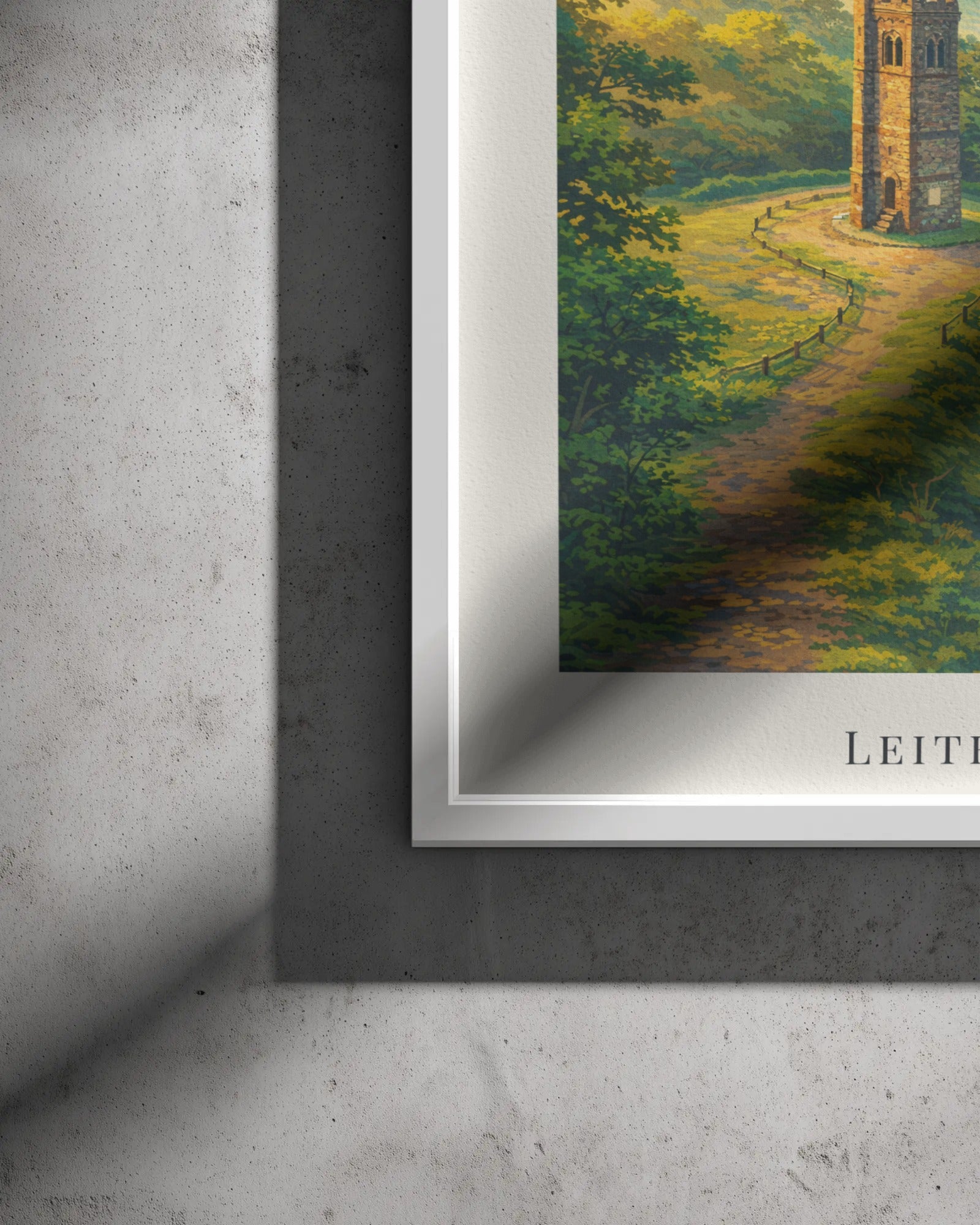 Leith Hill Art Print, framed wall art (view 3)