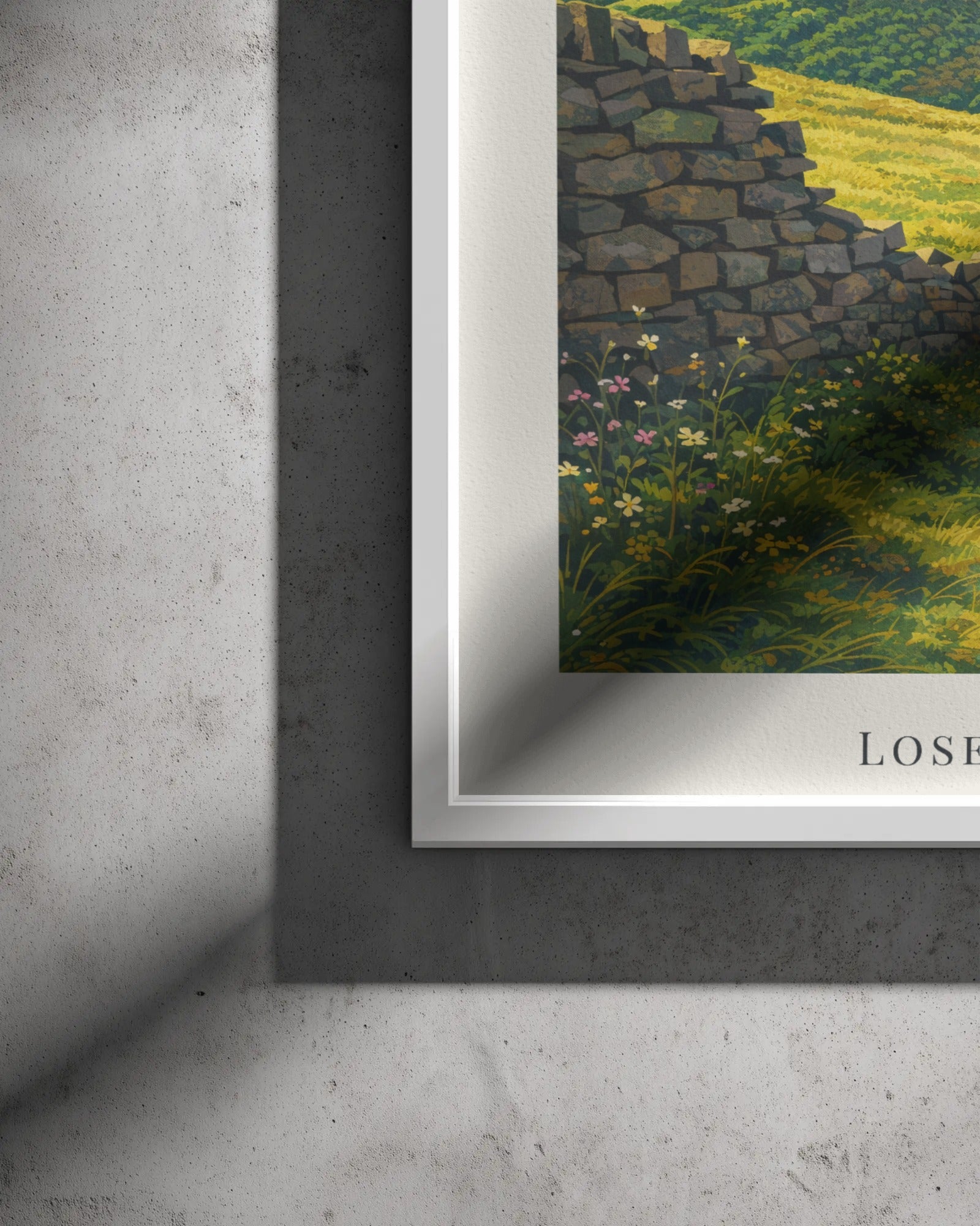 Lose Hill Art Print, framed wall art (view 3)