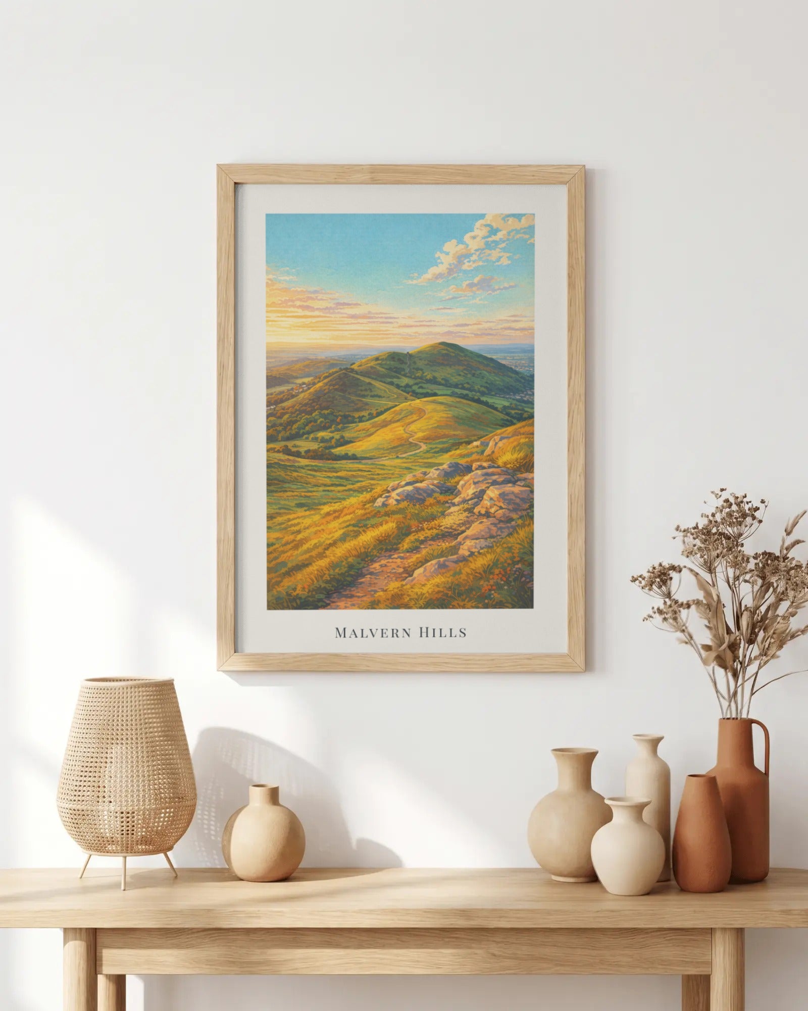 Malvern Hills Art Print