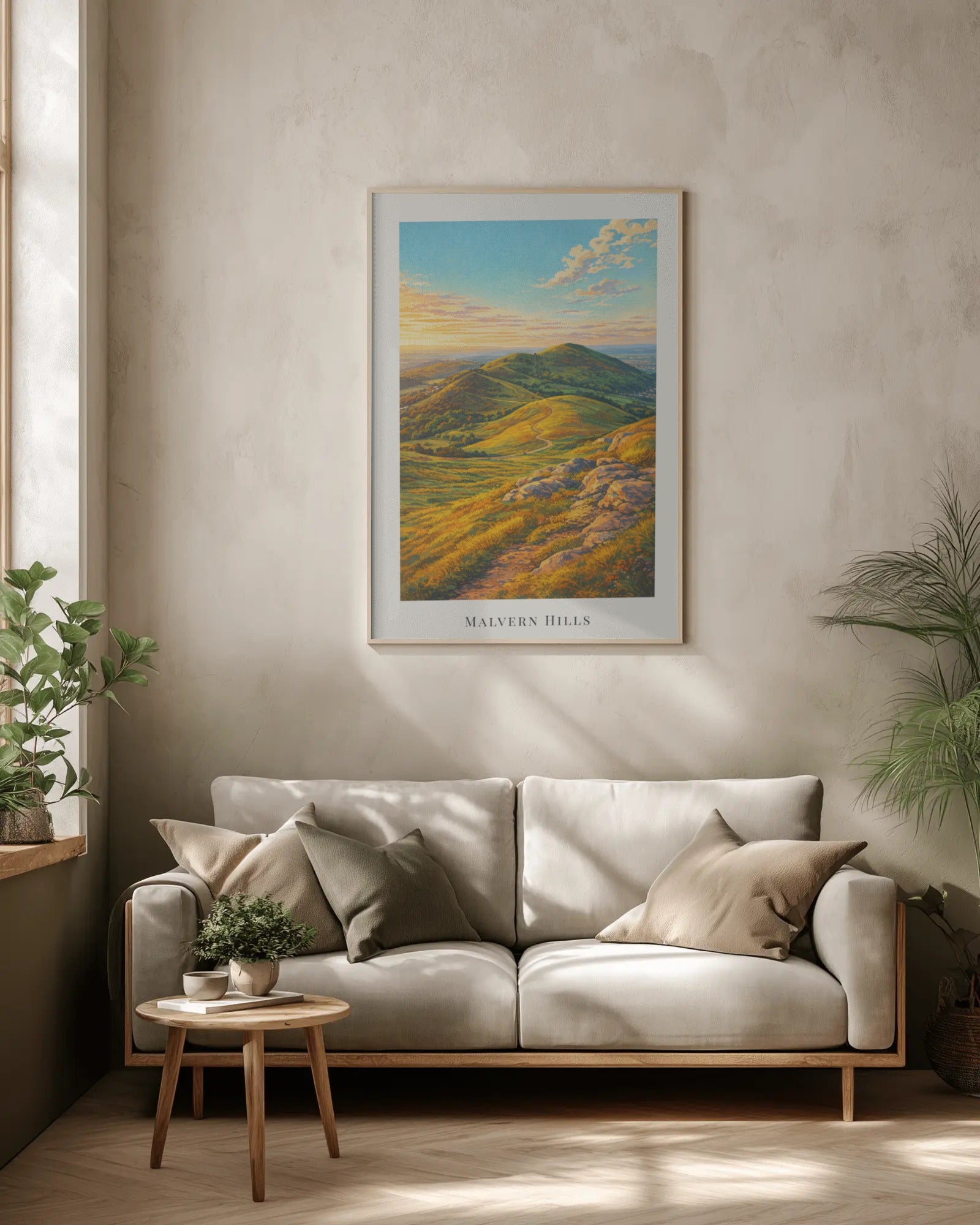Malvern Hills Art Print, framed wall art (view 2)