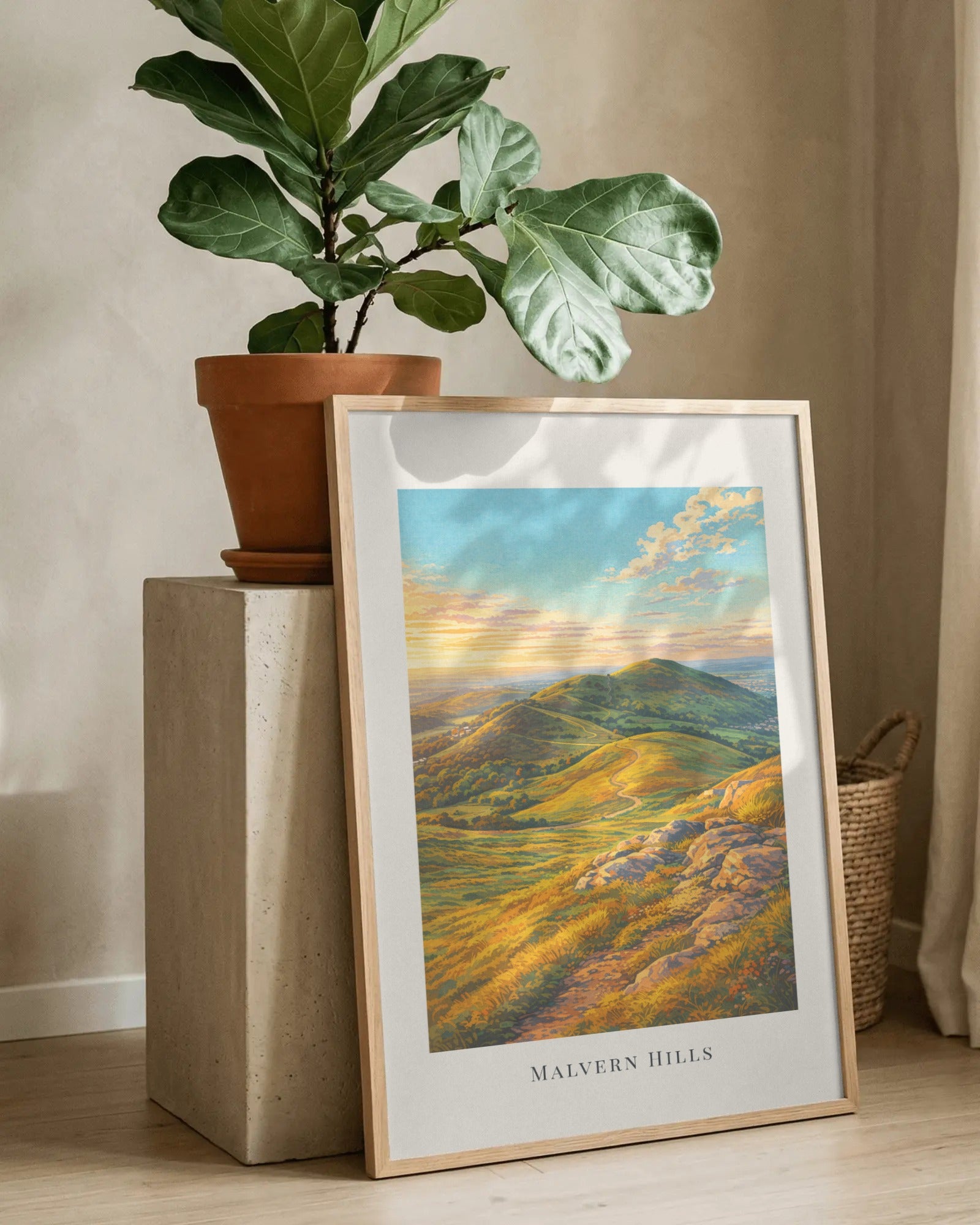 Malvern Hills Art Print, framed wall art (view 8)