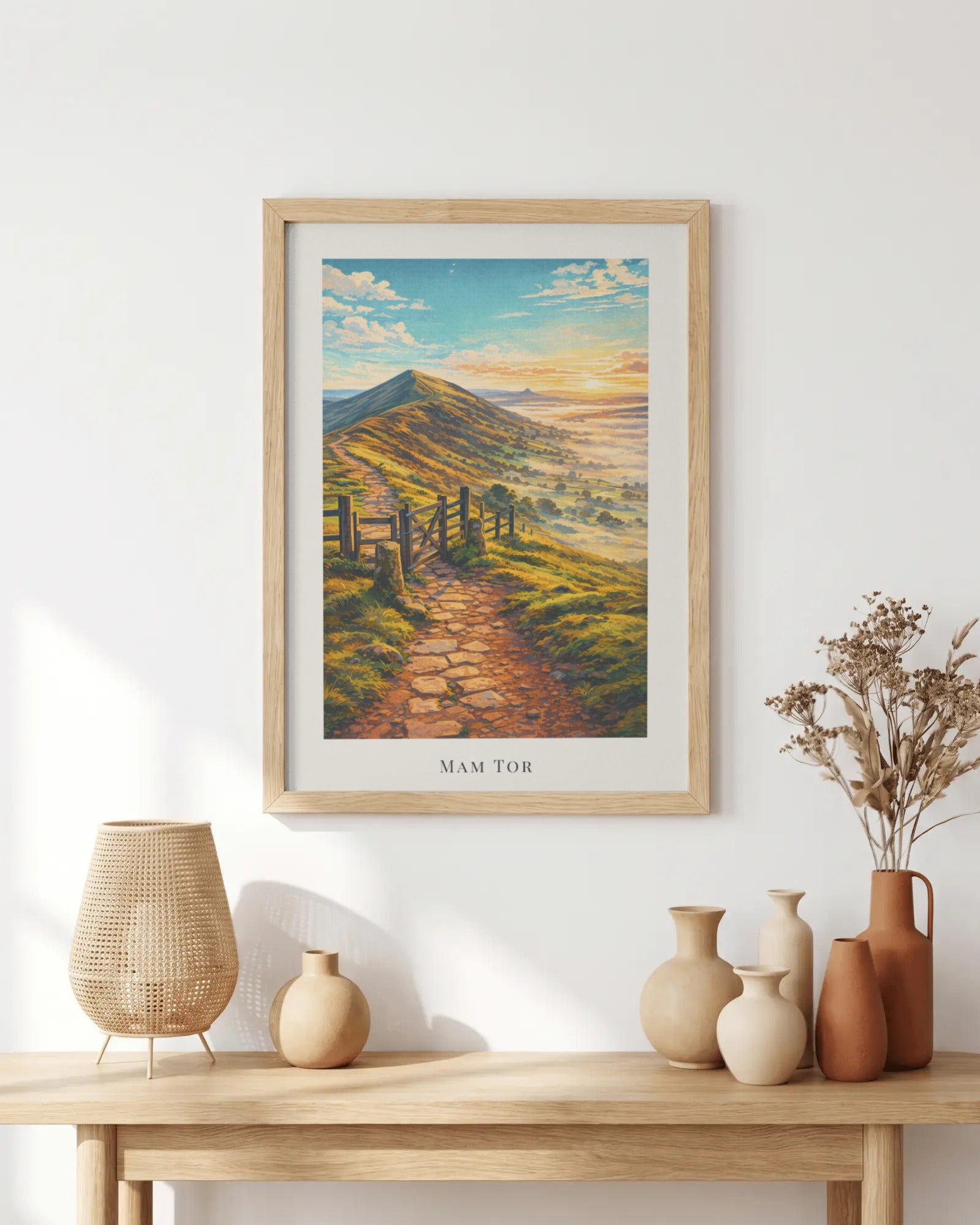 Mam Tor Art Print