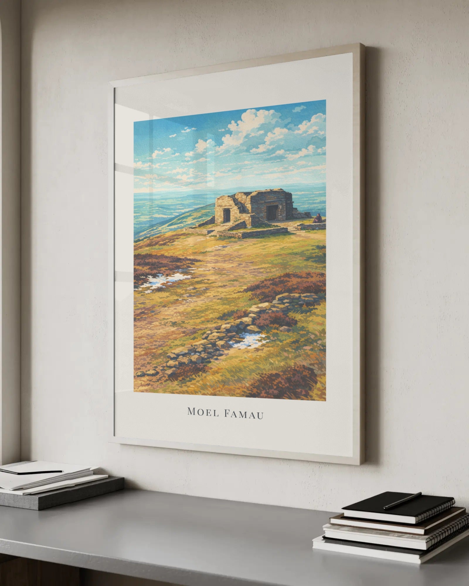 Moel Famau Art Print, framed wall art (view 6)