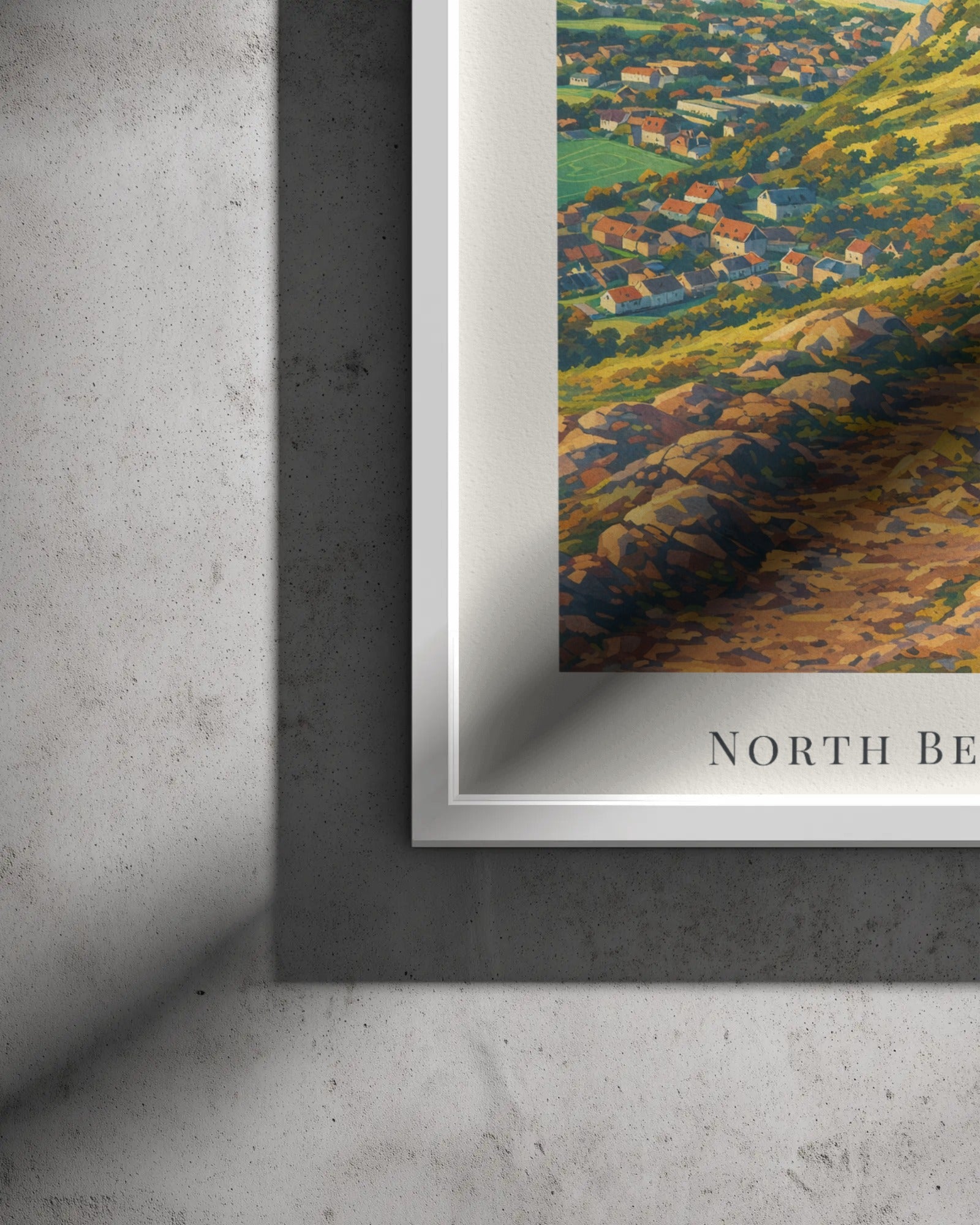 North Berwick Law Art Print, framed wall art (view 3)