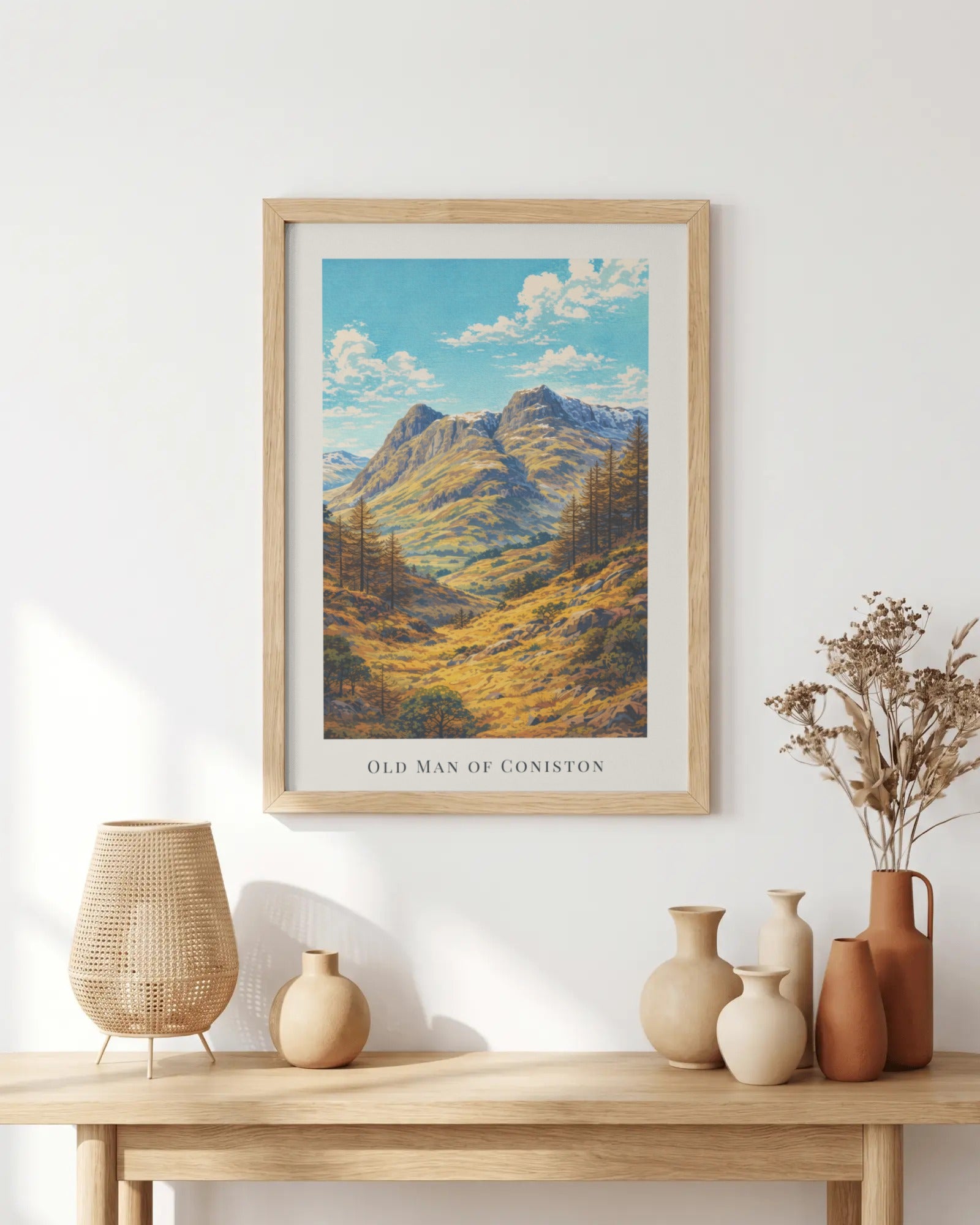 The Old Man of Coniston Art Print