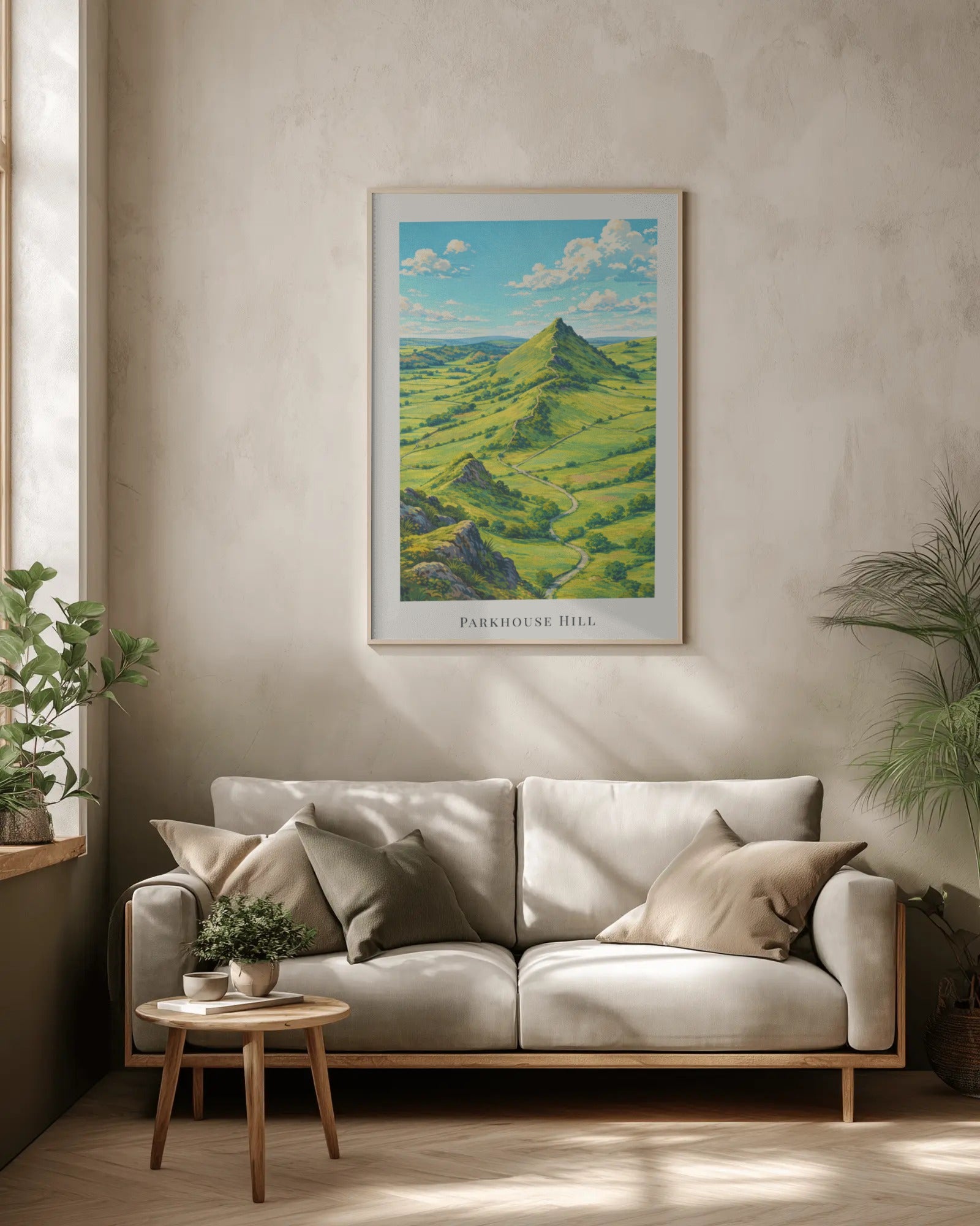 Parkhouse Hill Art Print, framed wall art (view 2)