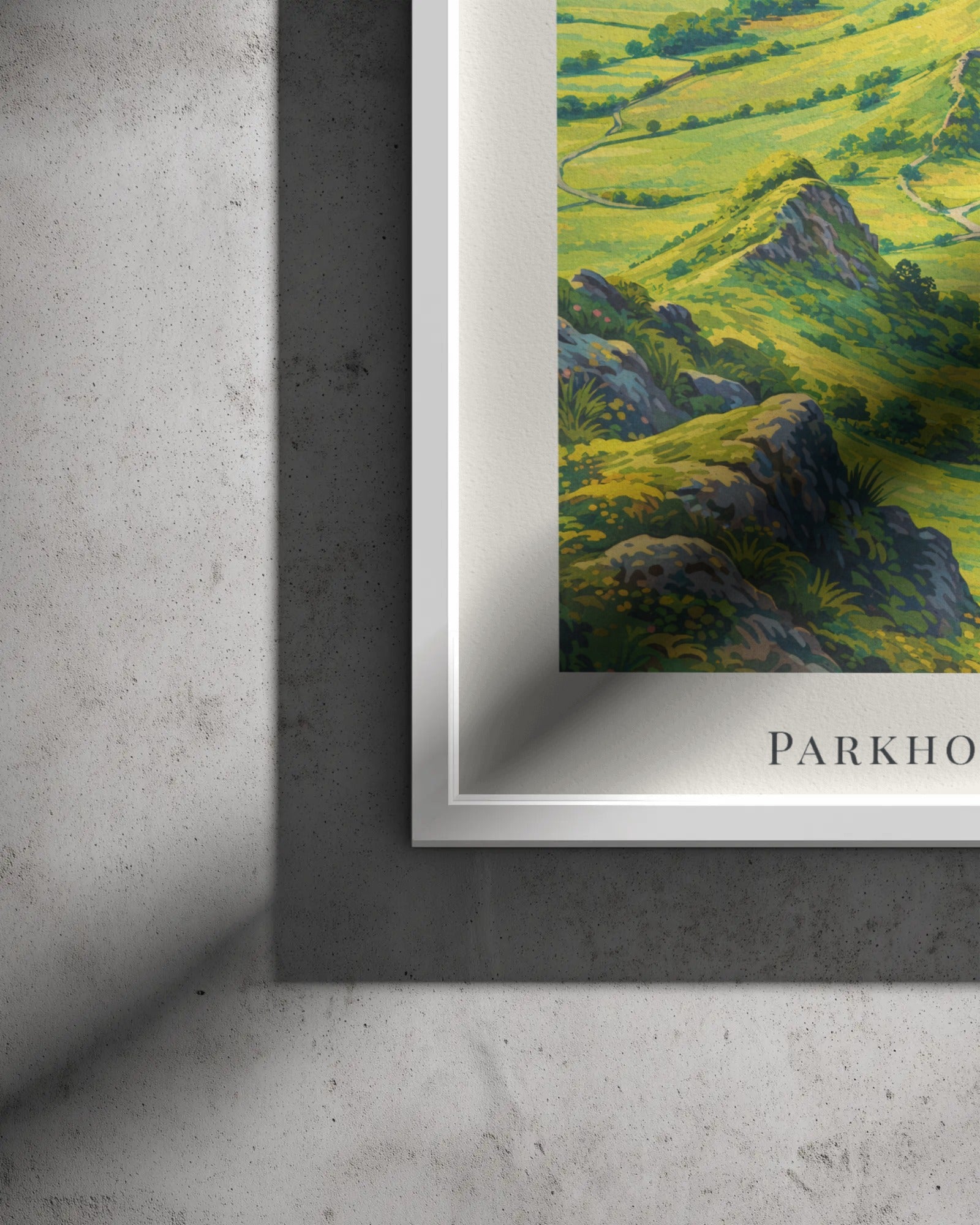 Parkhouse Hill Art Print, framed wall art (view 3)
