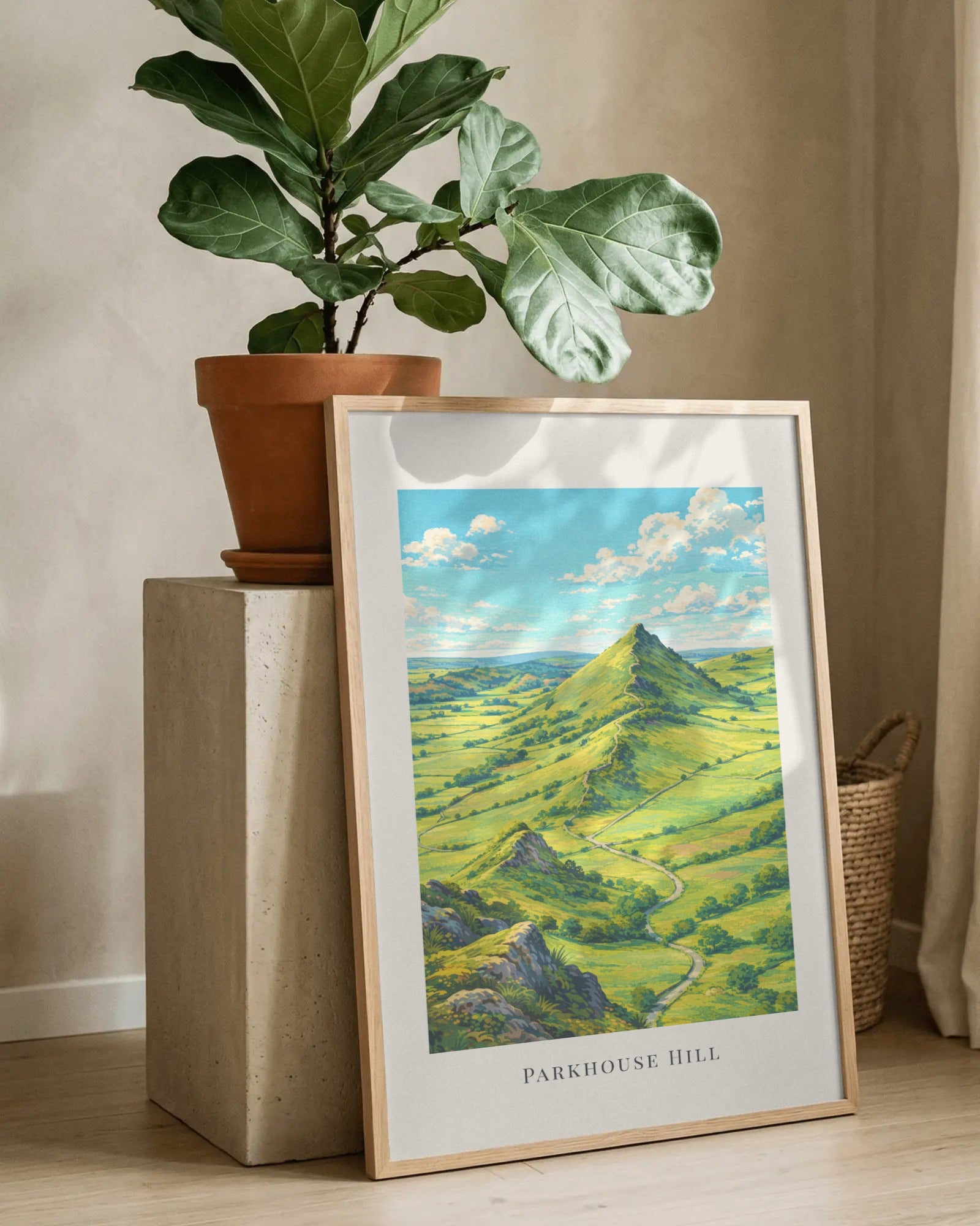 Parkhouse Hill Art Print, framed wall art (view 8)