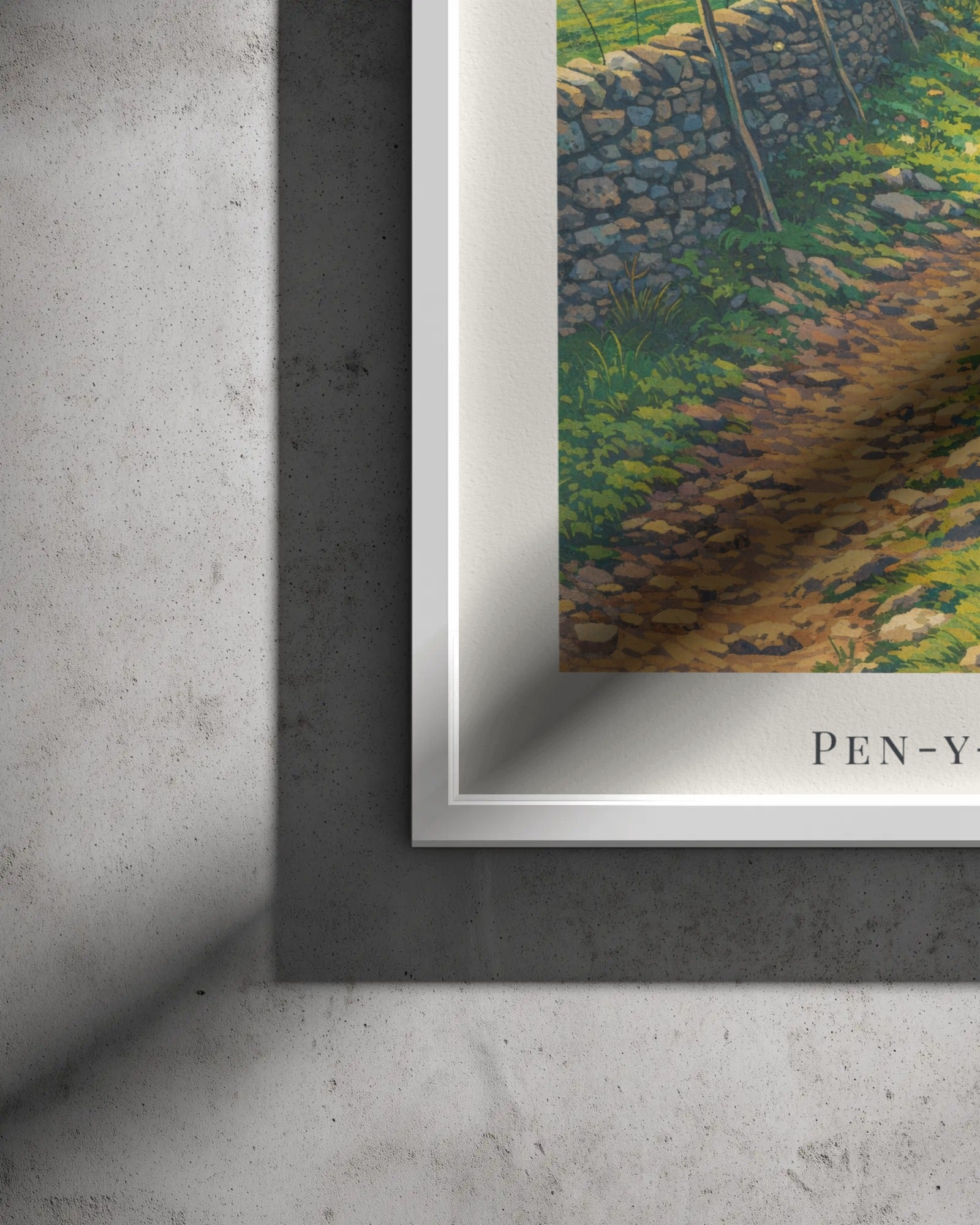 Pen-y-ghent Art Print, framed wall art (view 3)